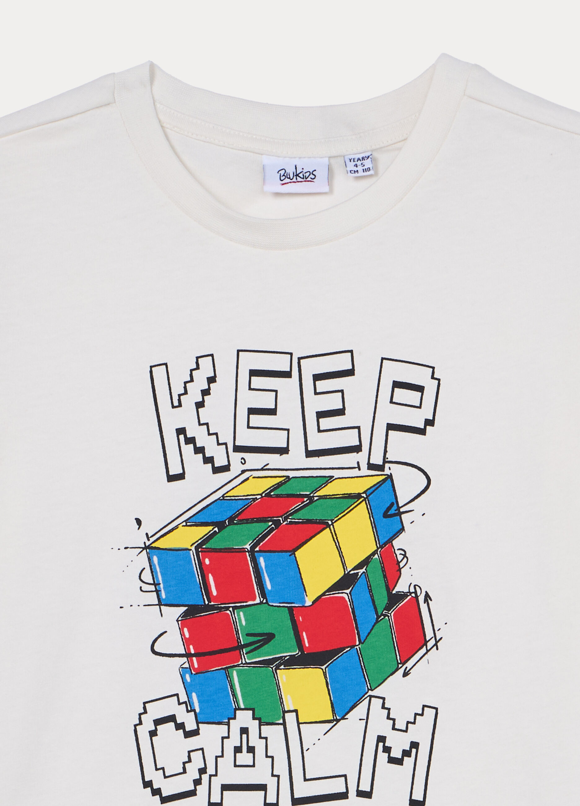 T-shirt girocollo in jersey bambino_2