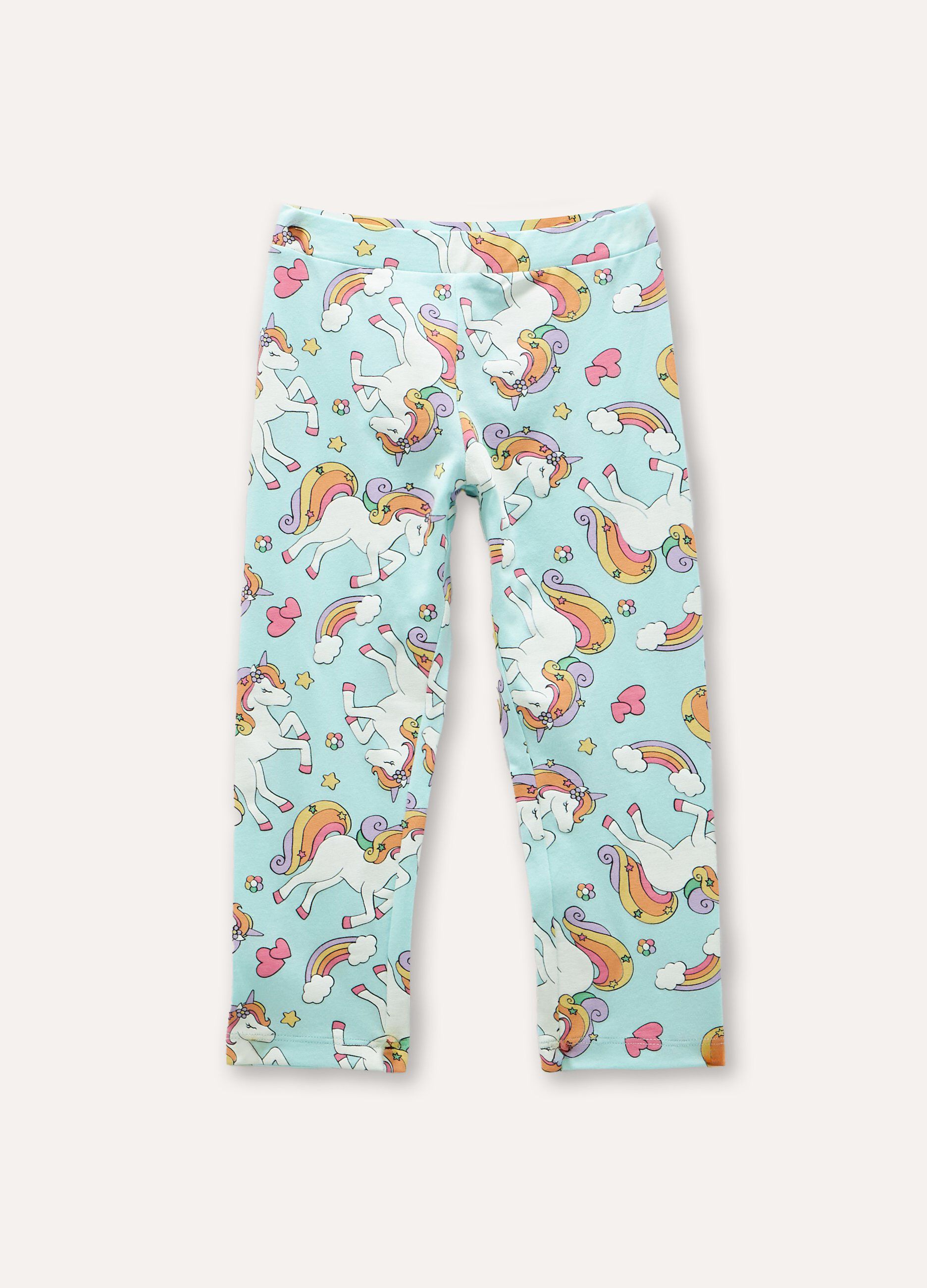 Leggings in cotone stretch bambina_0