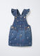 Salopette in denim misto cotone Fit Regular bimba_0