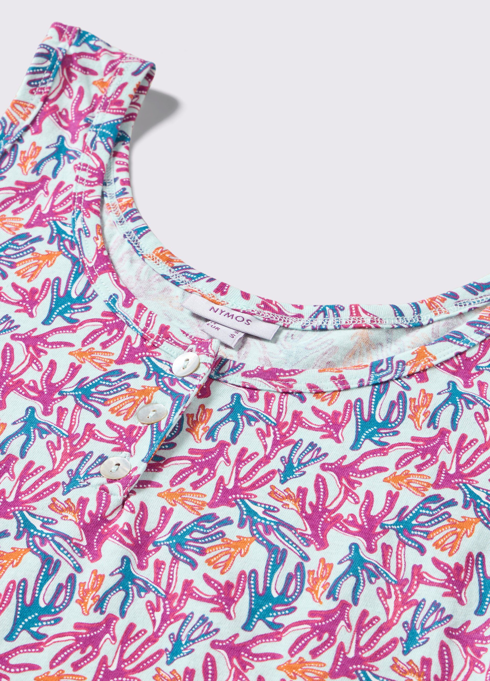 Camicia da notte in puro cotone donna_1