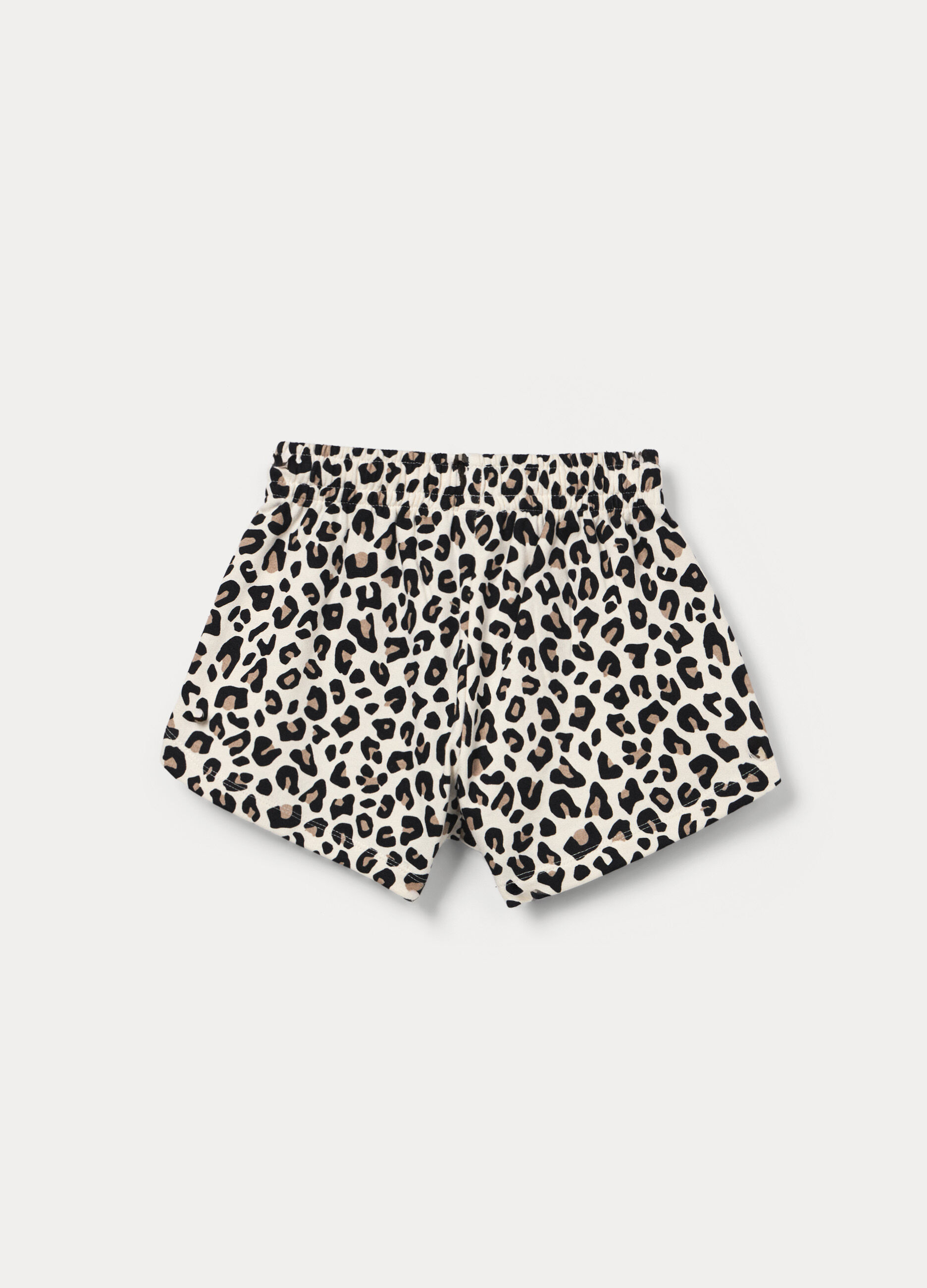 Shorts regular fit in french terry ragazza_1
