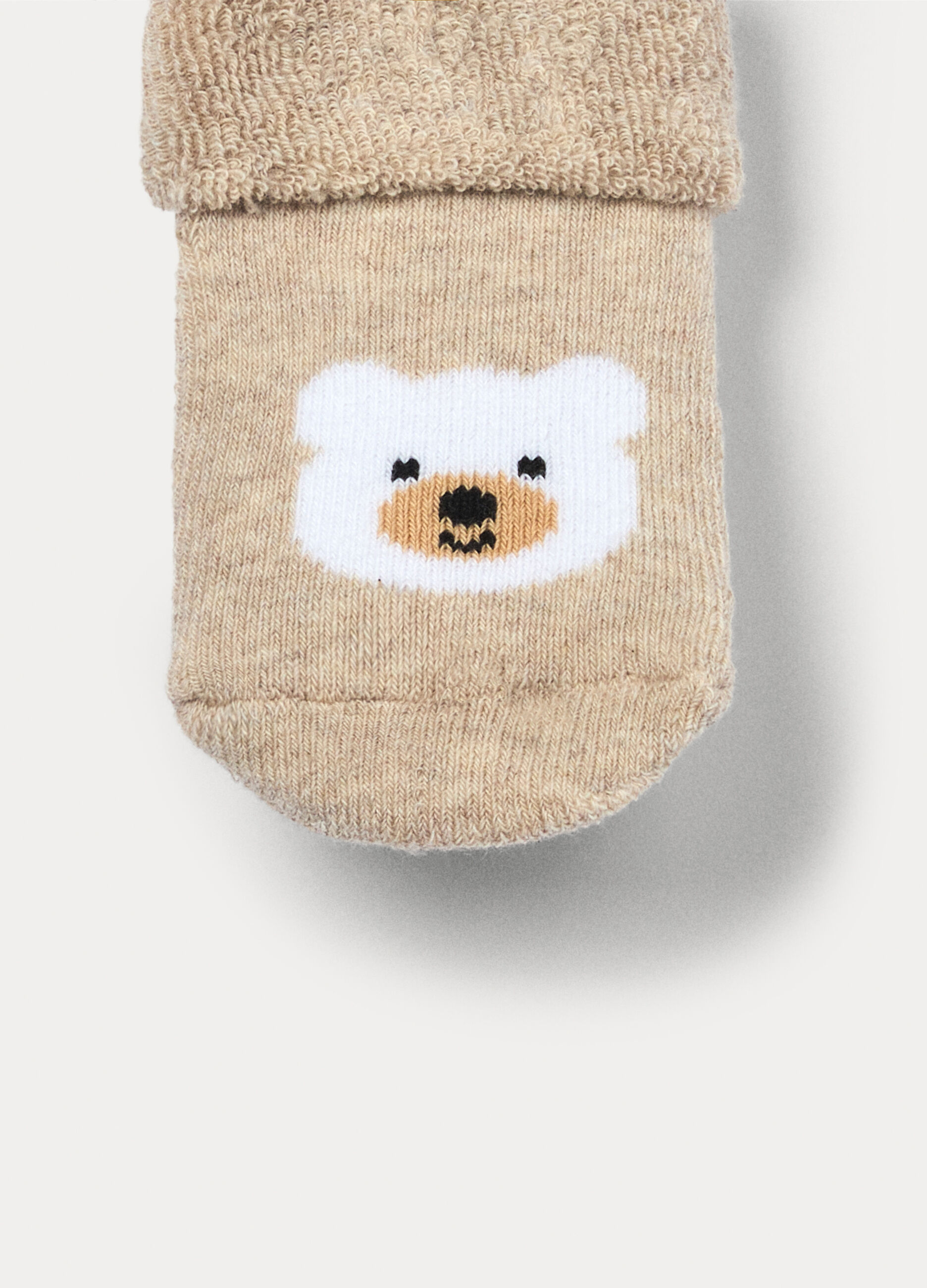 Pack 3 calze antiscivolo in spugna misto cotone _2