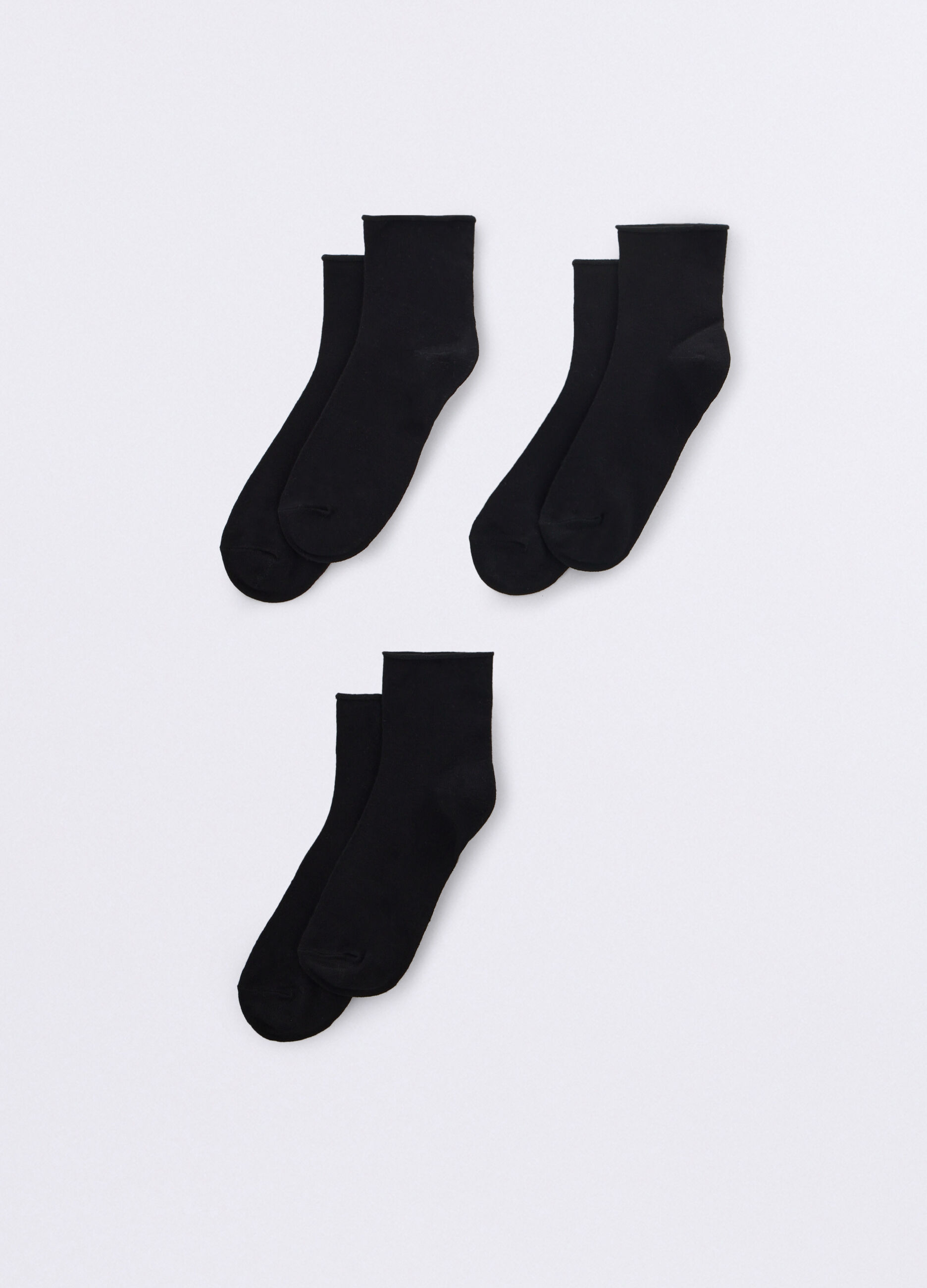 Pack 3 calze in viscosa di bamboo stretch donna_0