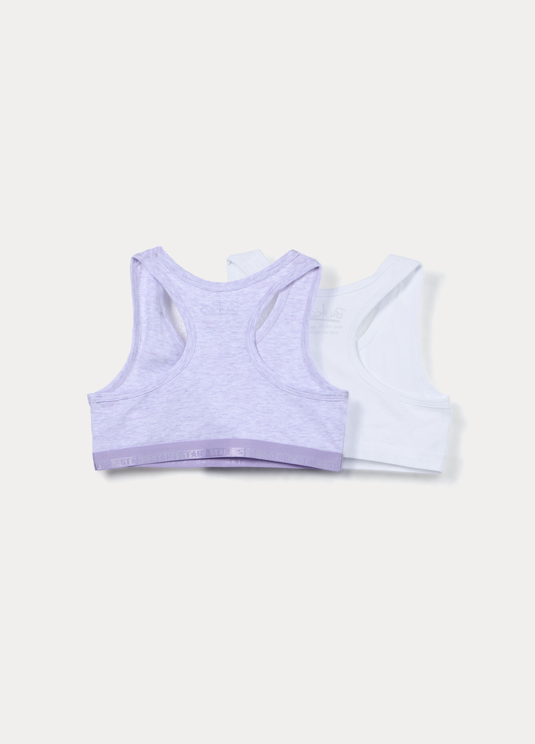 Top sportivo in jersey di cotone stretch ragazza_1