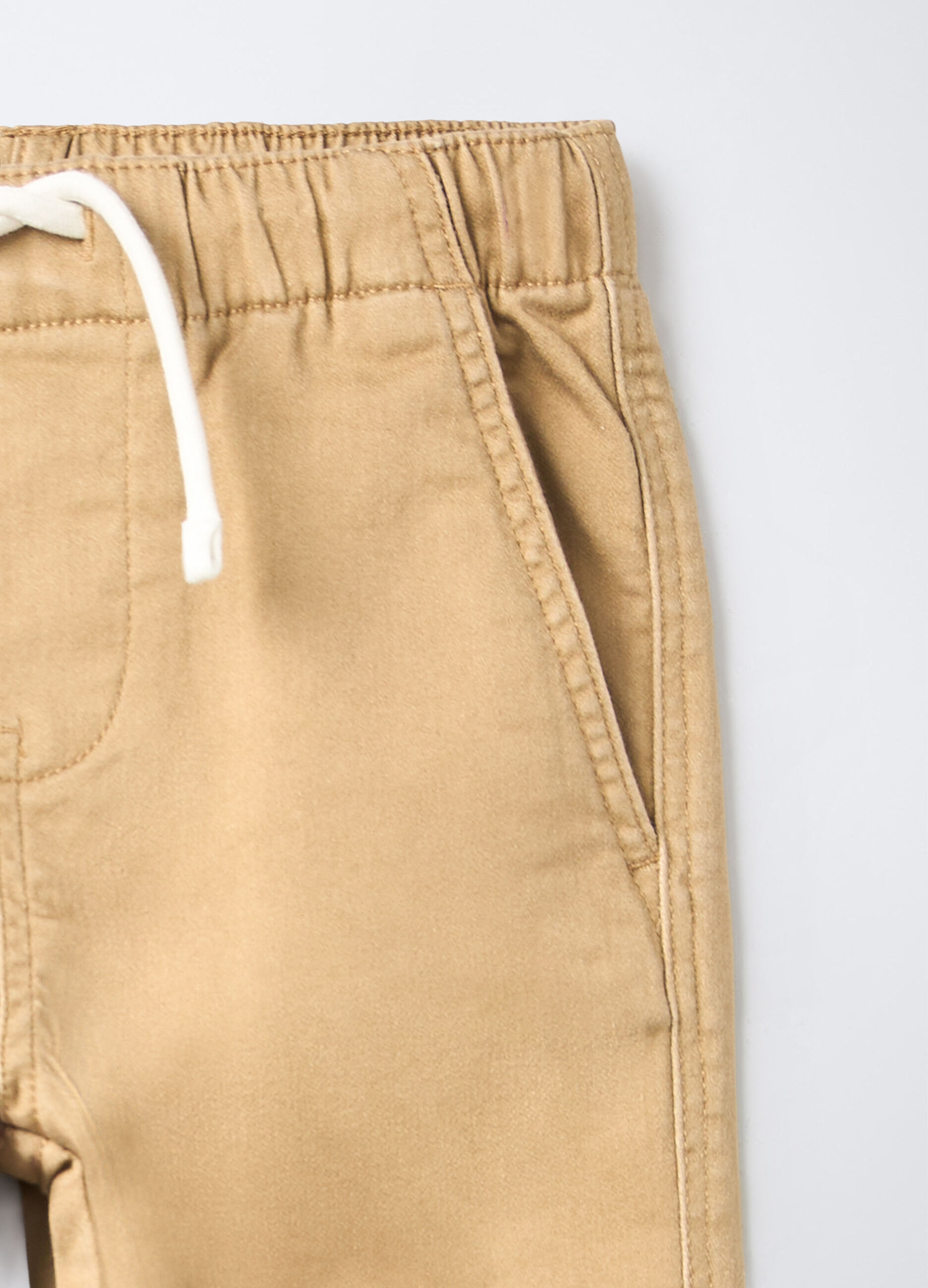 Jogger in denim di cotone garzato Relaxed Fit bambino_2