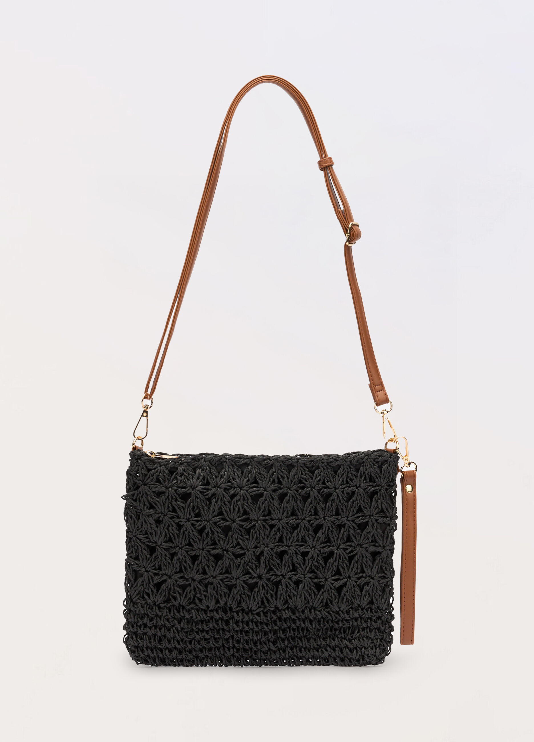 Borsa con lavorazione donna