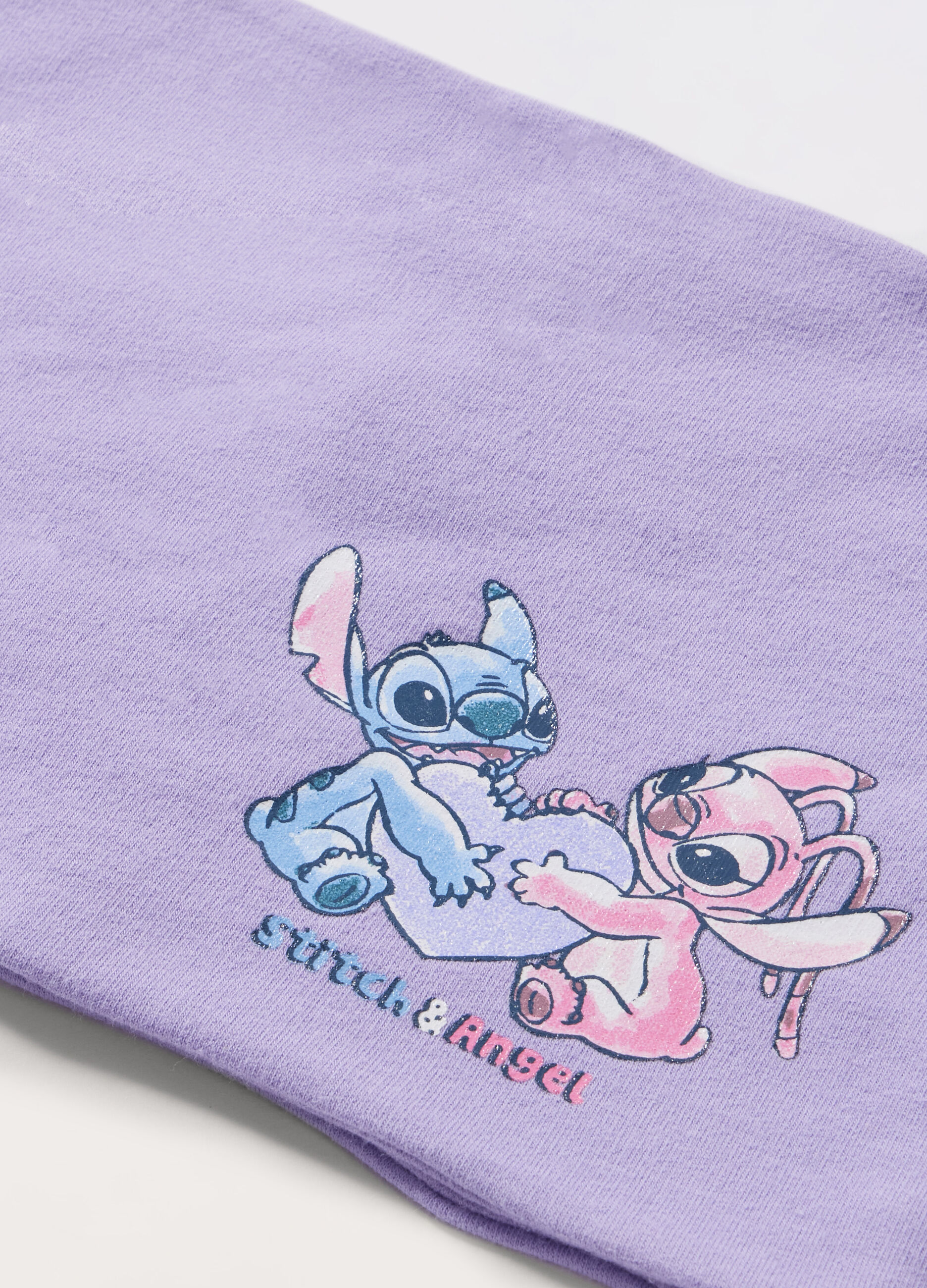Scaldacollo Stitch&Angel in french terry stretch neonata_1