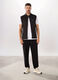 Gilet trapuntato sportivo uomo_0