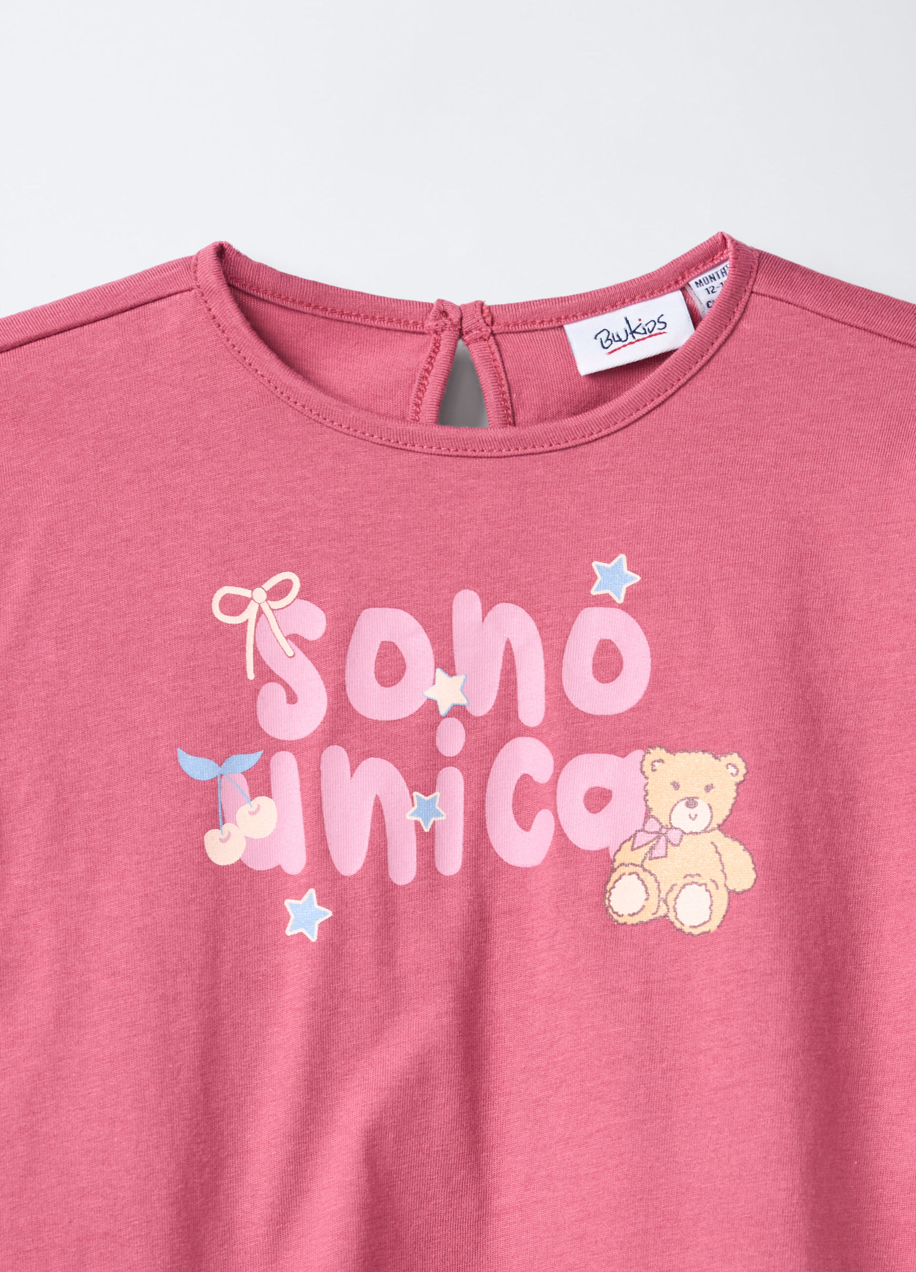 T-shirt Fit Slim in jersey di puro cotone bimba_2