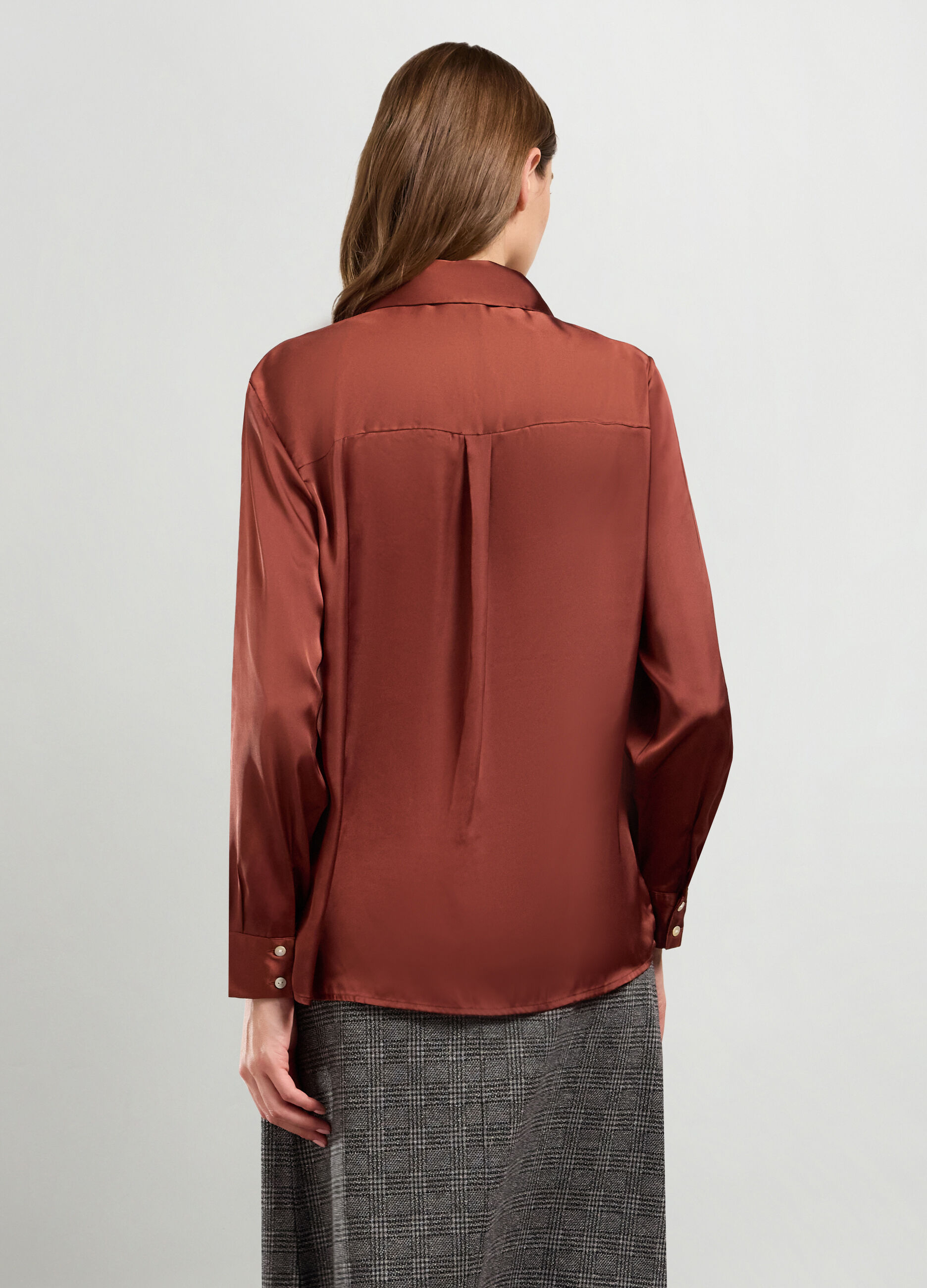 Camicia in raso donna_1