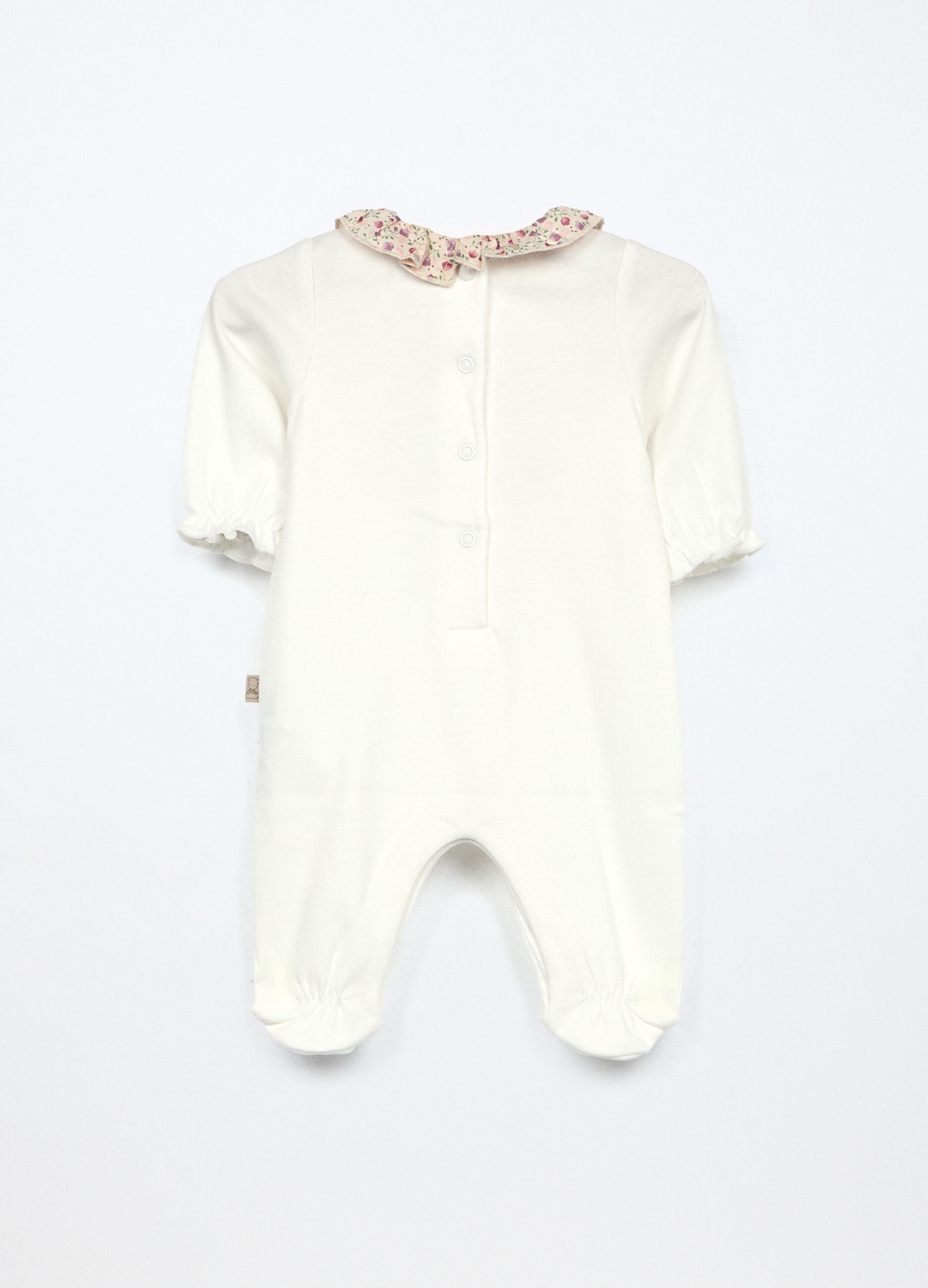 Tutina in interlock di puro cotone neonata_1