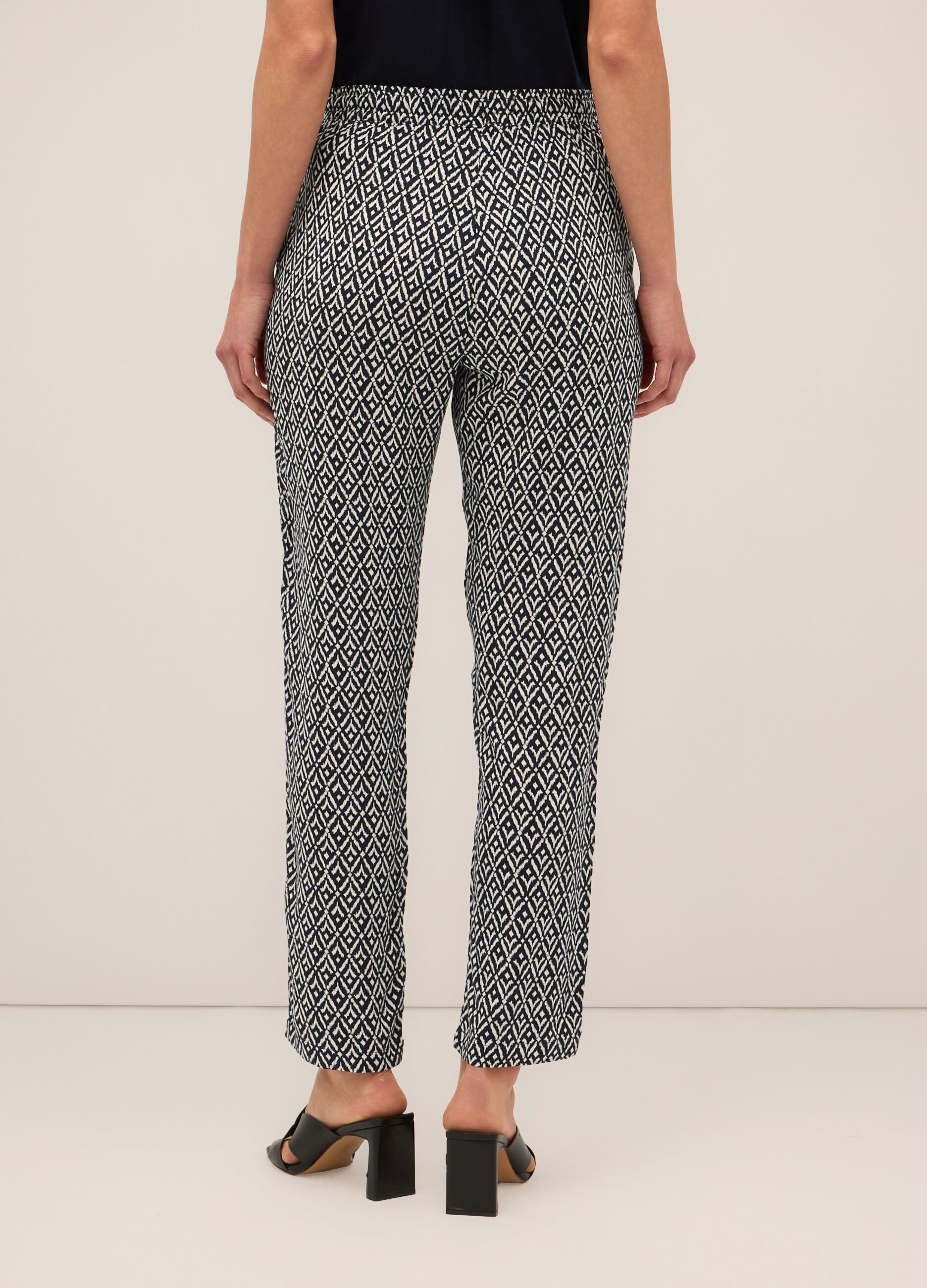 Pantaloni in pura viscosa donna_1