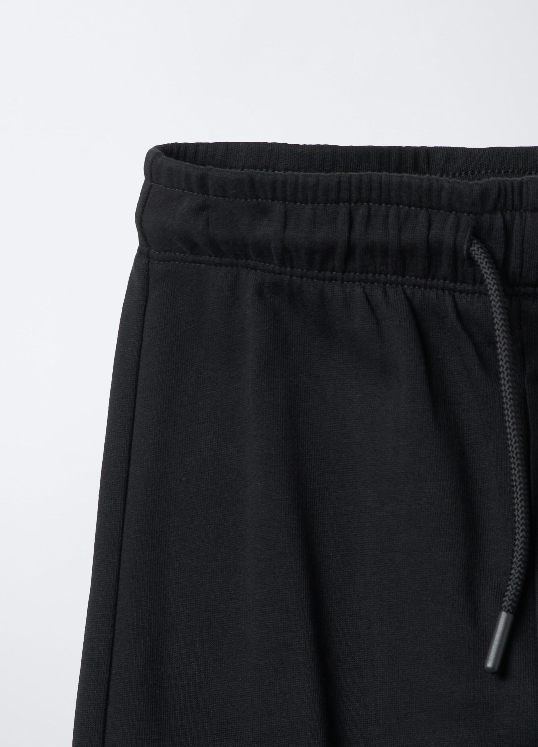 Jogger in puro cotone garzato Fit Regular ragazzo_2