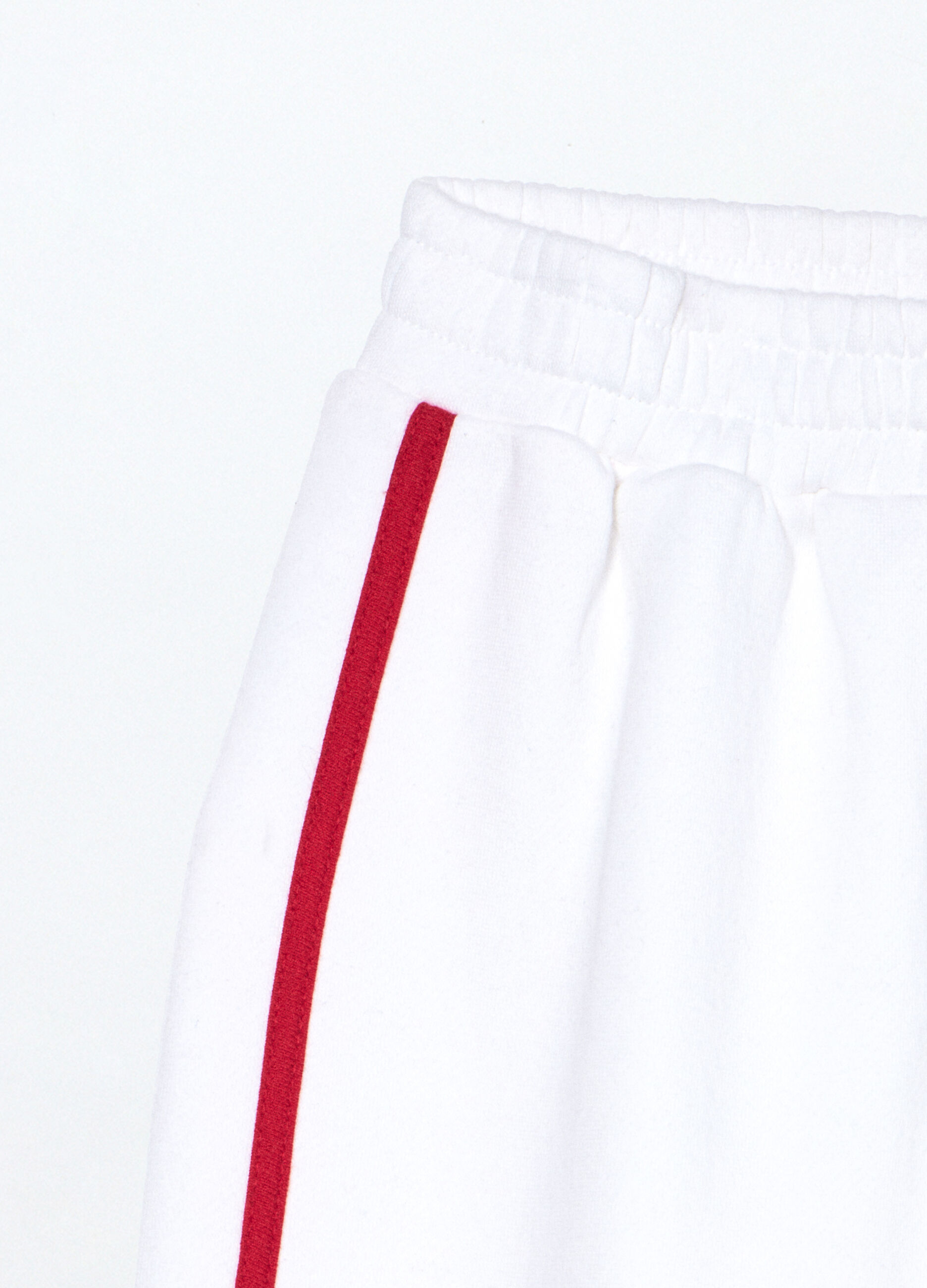 Jogger wide leg misto cotone ragazza_2