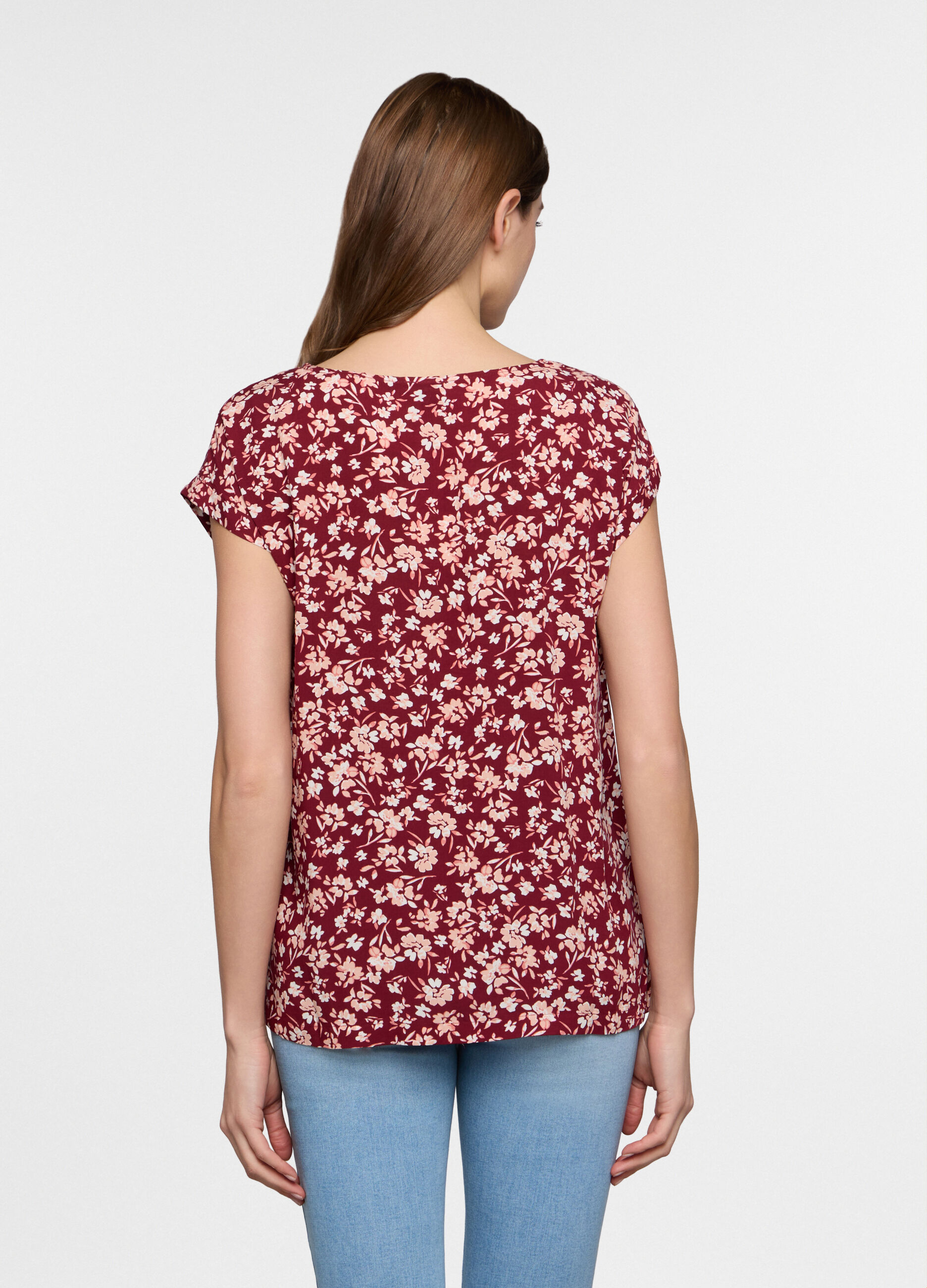 T-shirt girocollo donna _1