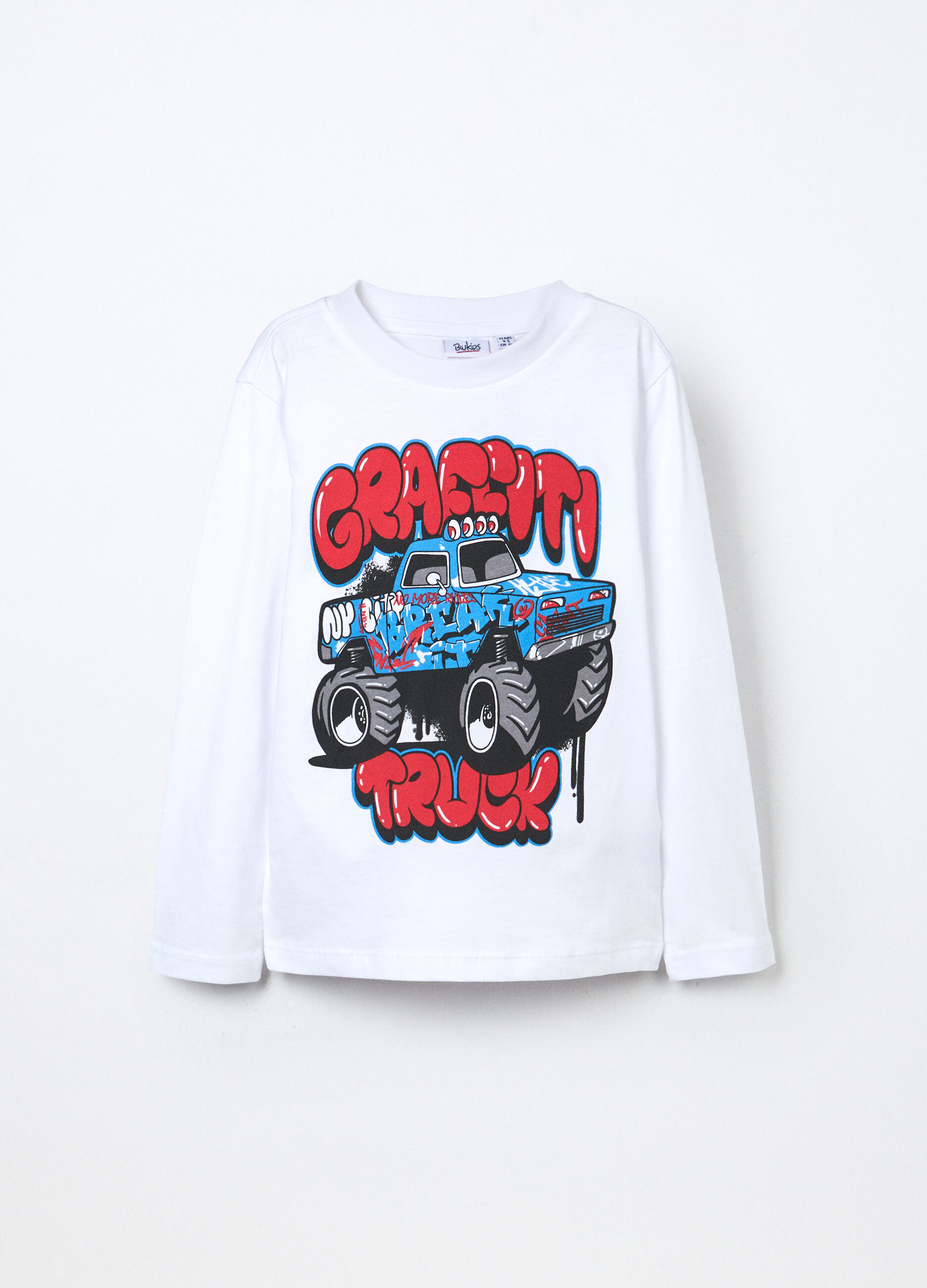 T-shirt in jersey di puro cotone bambino_0