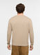Maglione girocollo maglia rasata in cotone uomo_1