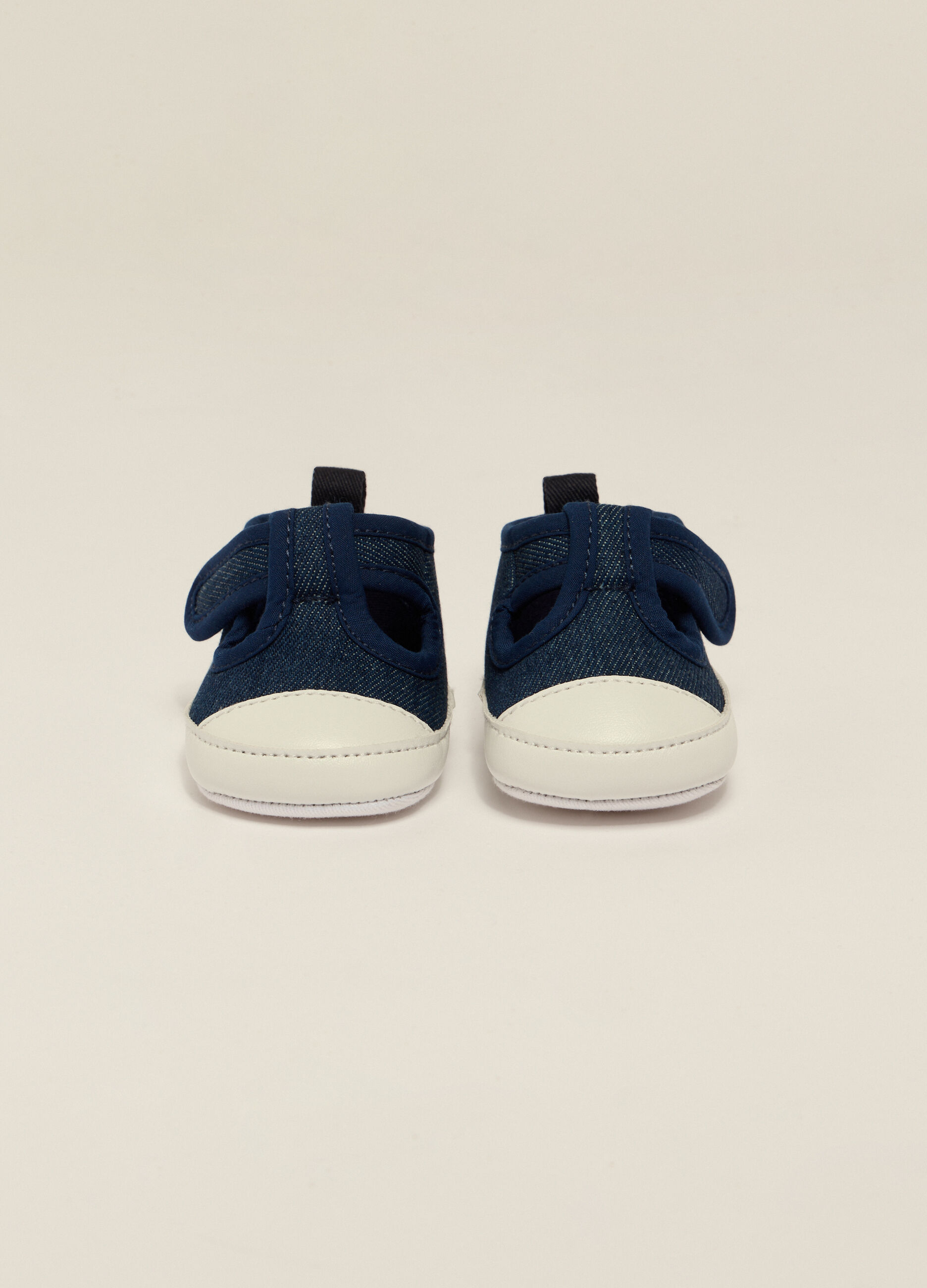 Scarpine in chambray IANA neonato_0