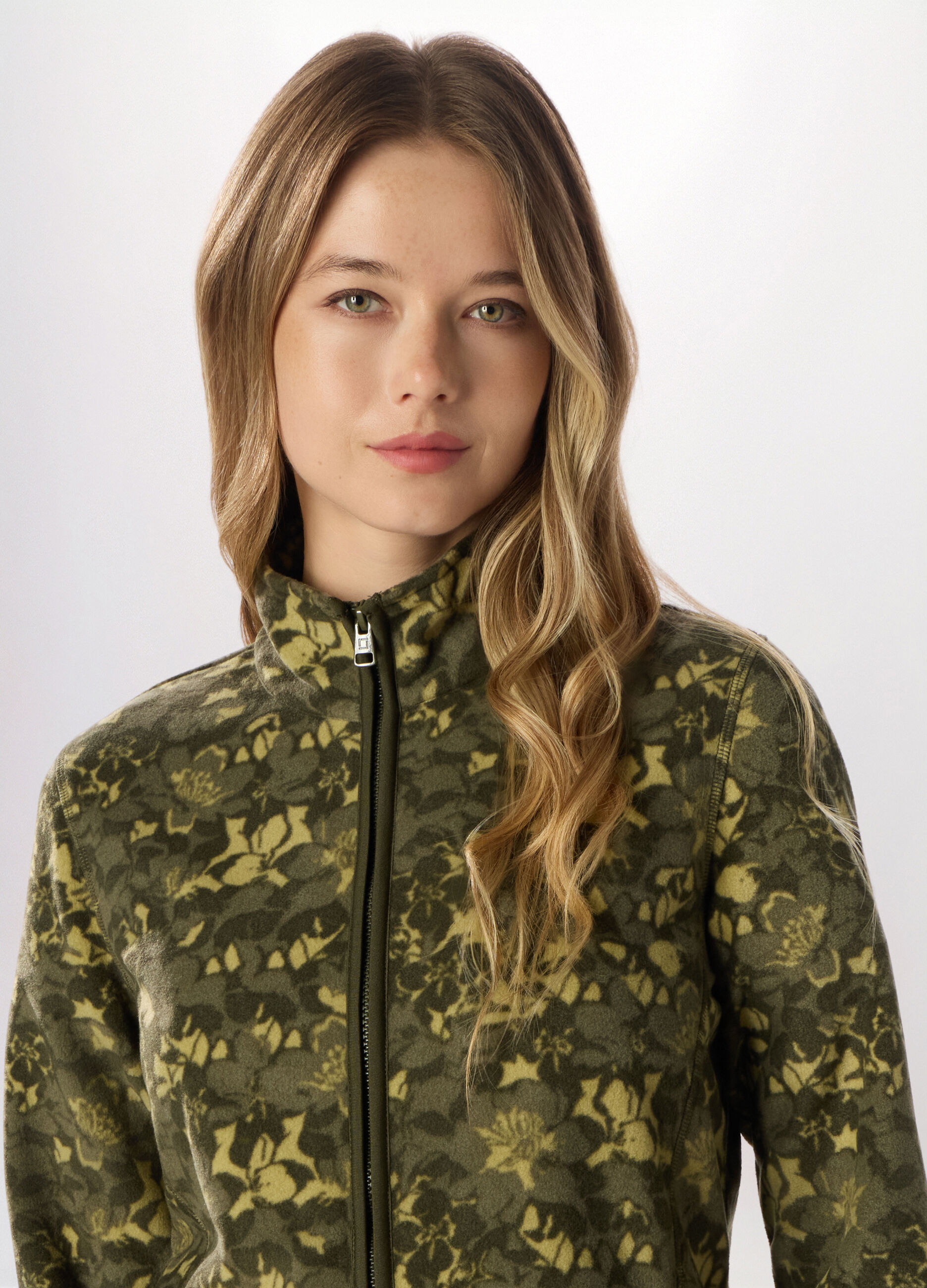 Felpa full zip in pile donna Holistic fitness_2