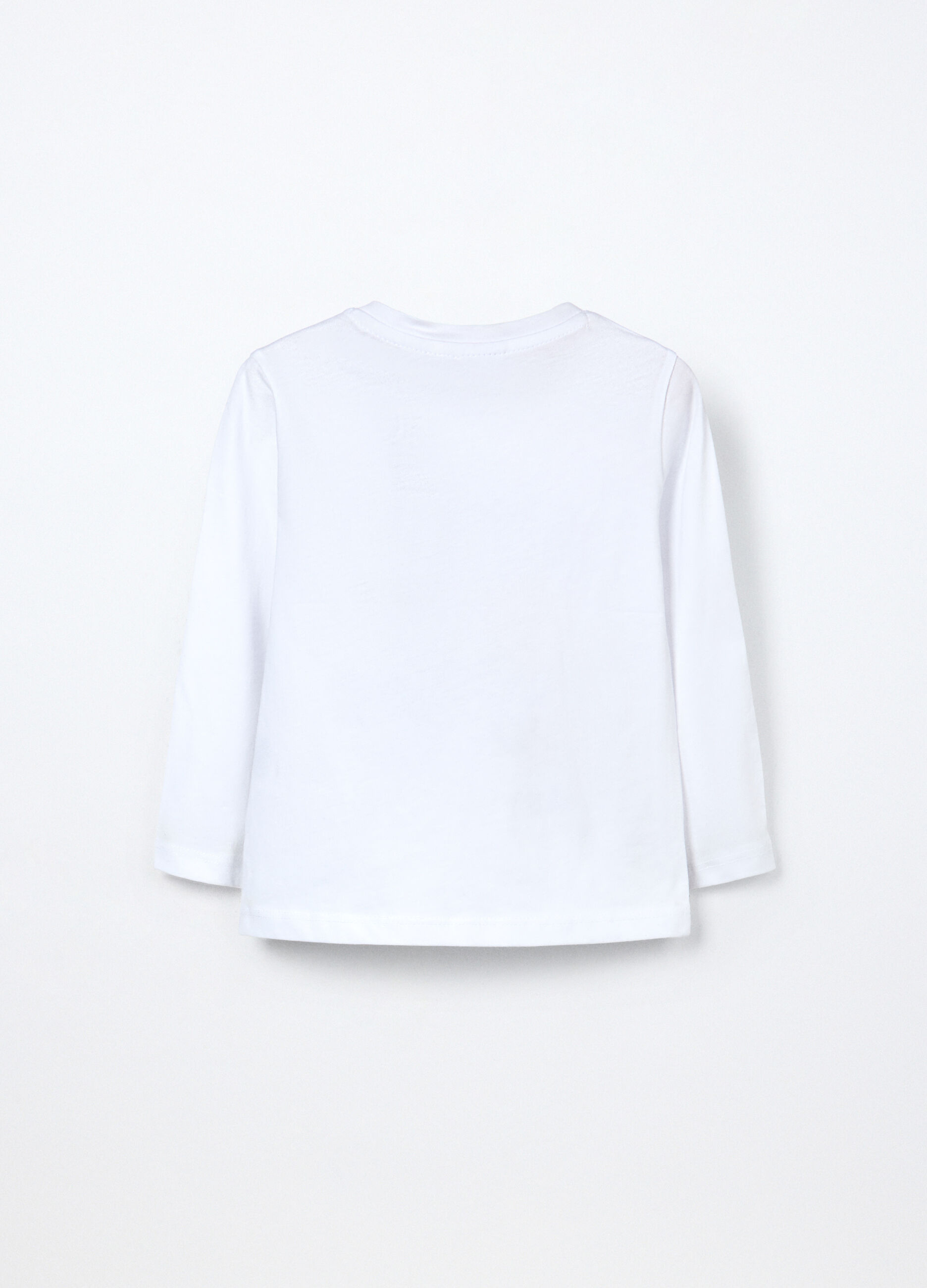 T-shirt in jersey di puro cotone neonato_1