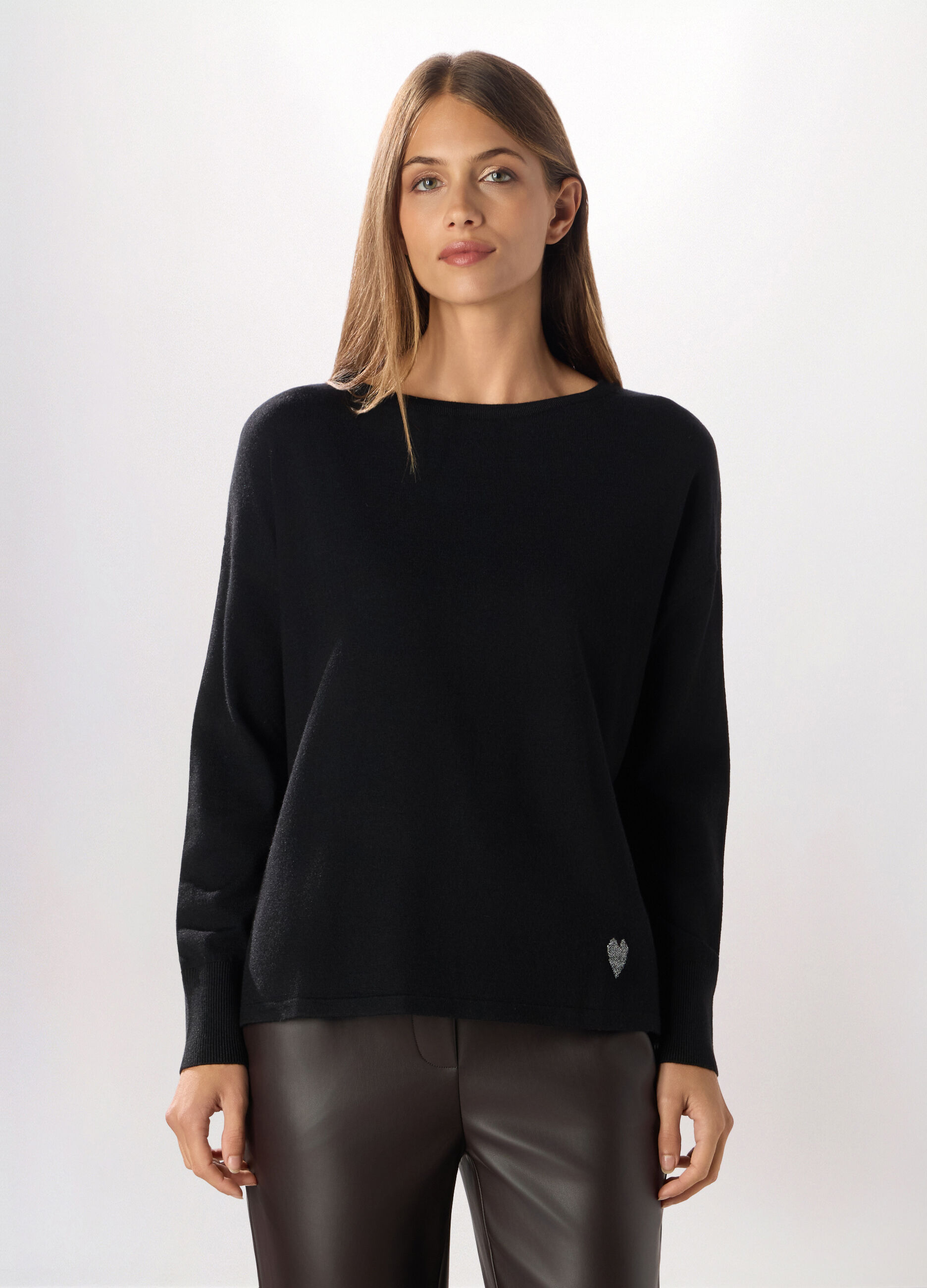 Pullover tricot misto viscosa donna_0