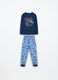 Set pigiama lungo in jersey di puro cotone bambino _0