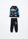 Jogging set in french terry di puro cotone_0