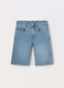 Shorts in denim misto cotone ragazzo_0