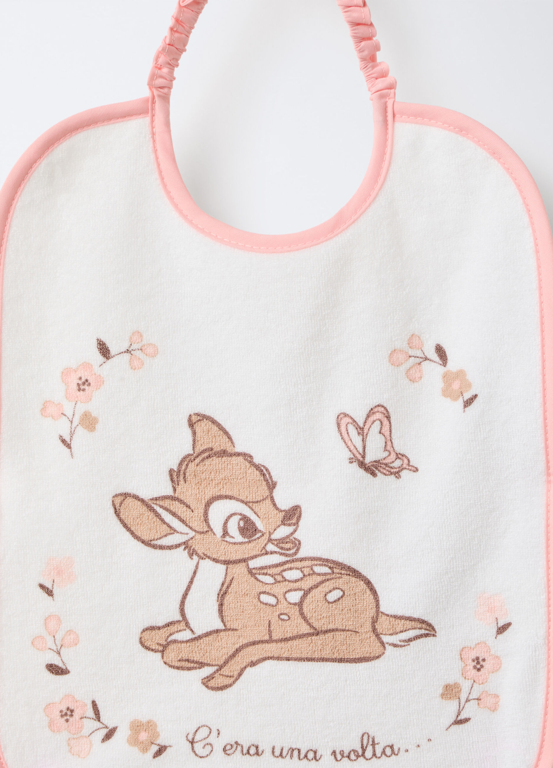 Bavaglini Disney impermeabili misto cotone neonata_2