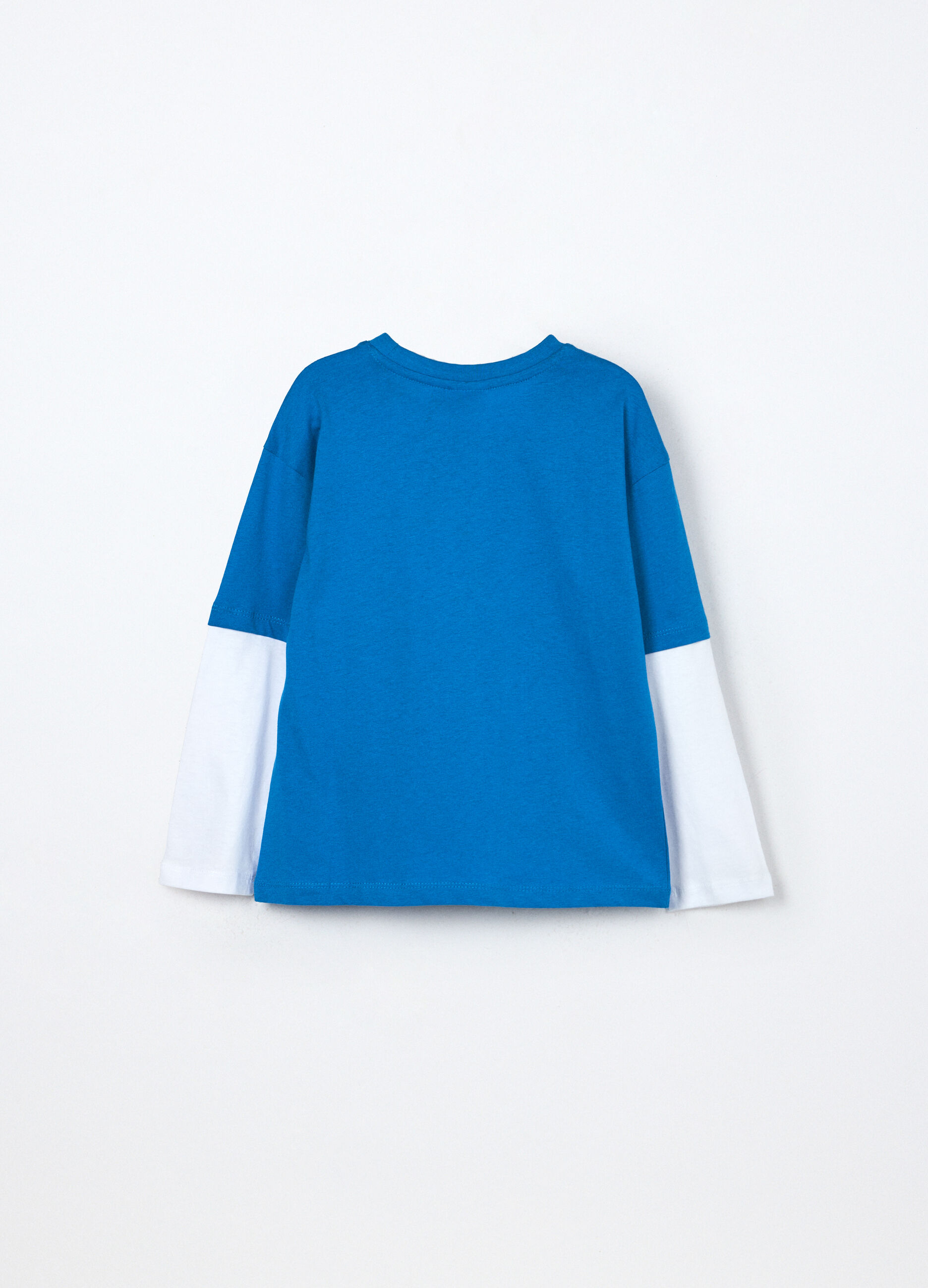 T-shirt in jersey di puro cotone bambino_1