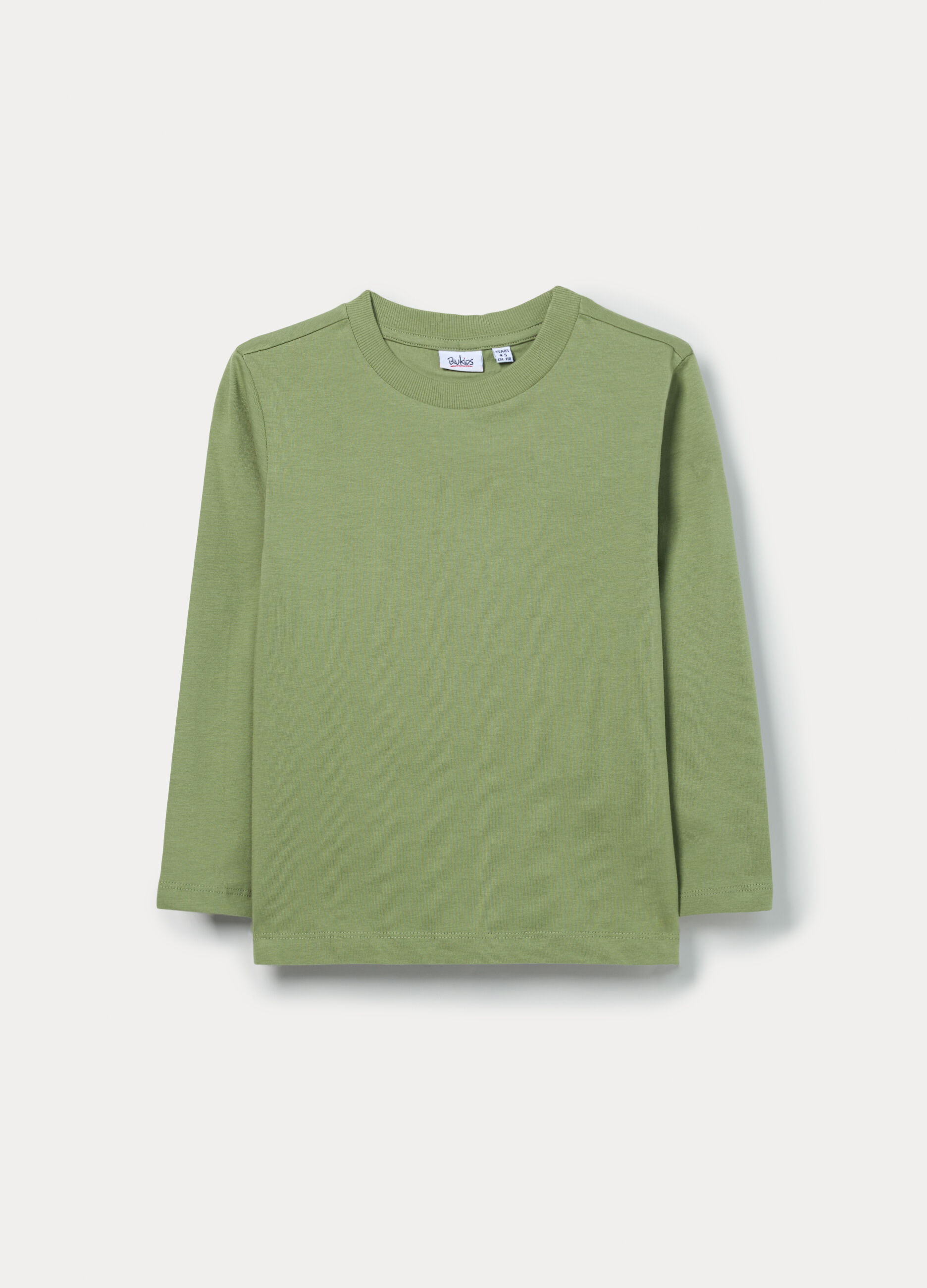 T-shirt in jersey di puro cotone bambino_0