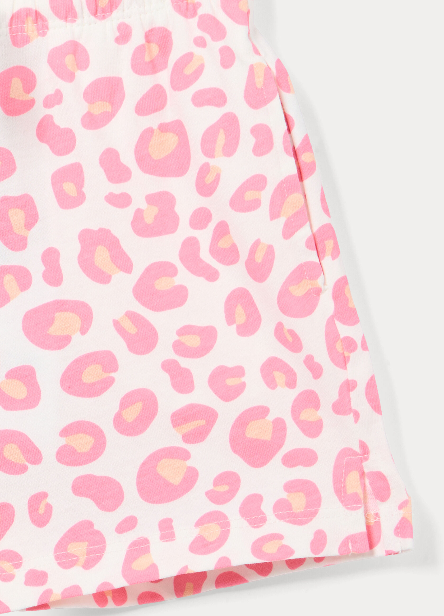 Shorts in jersey di puro cotone bambina_2