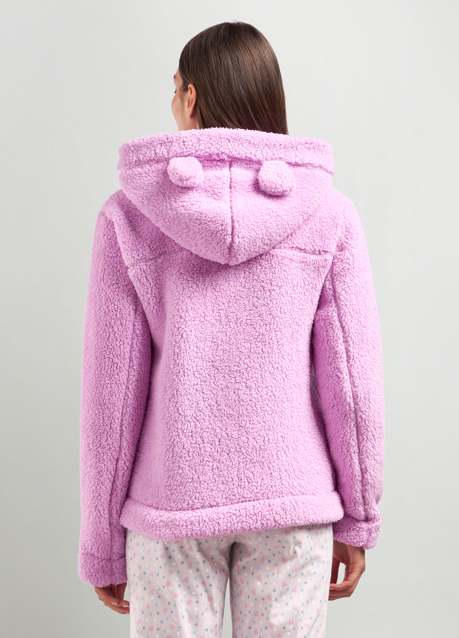 Vestaglia in eco fur donna_1