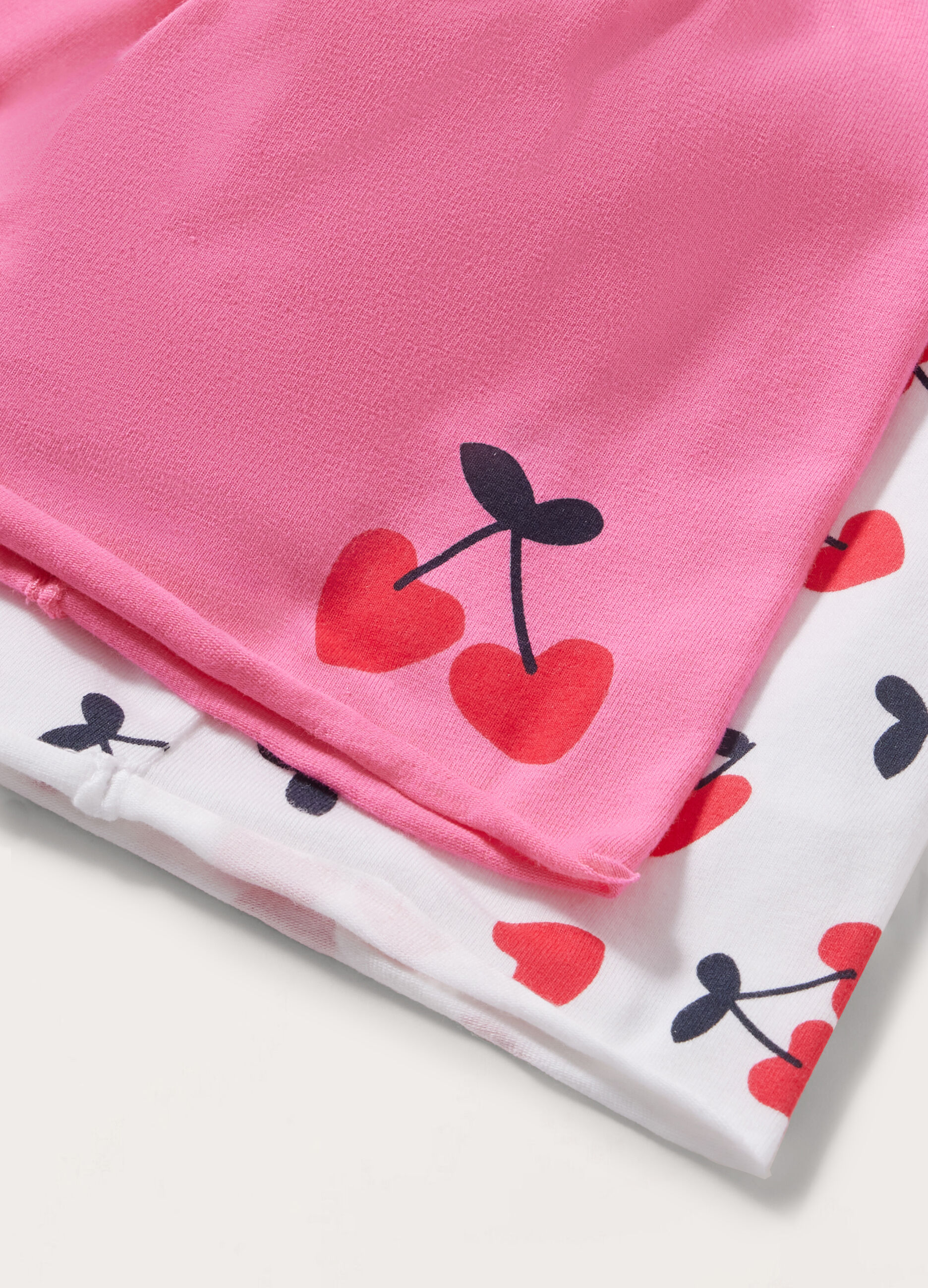 Pack 2 berettini in cotone stretch neonata_2