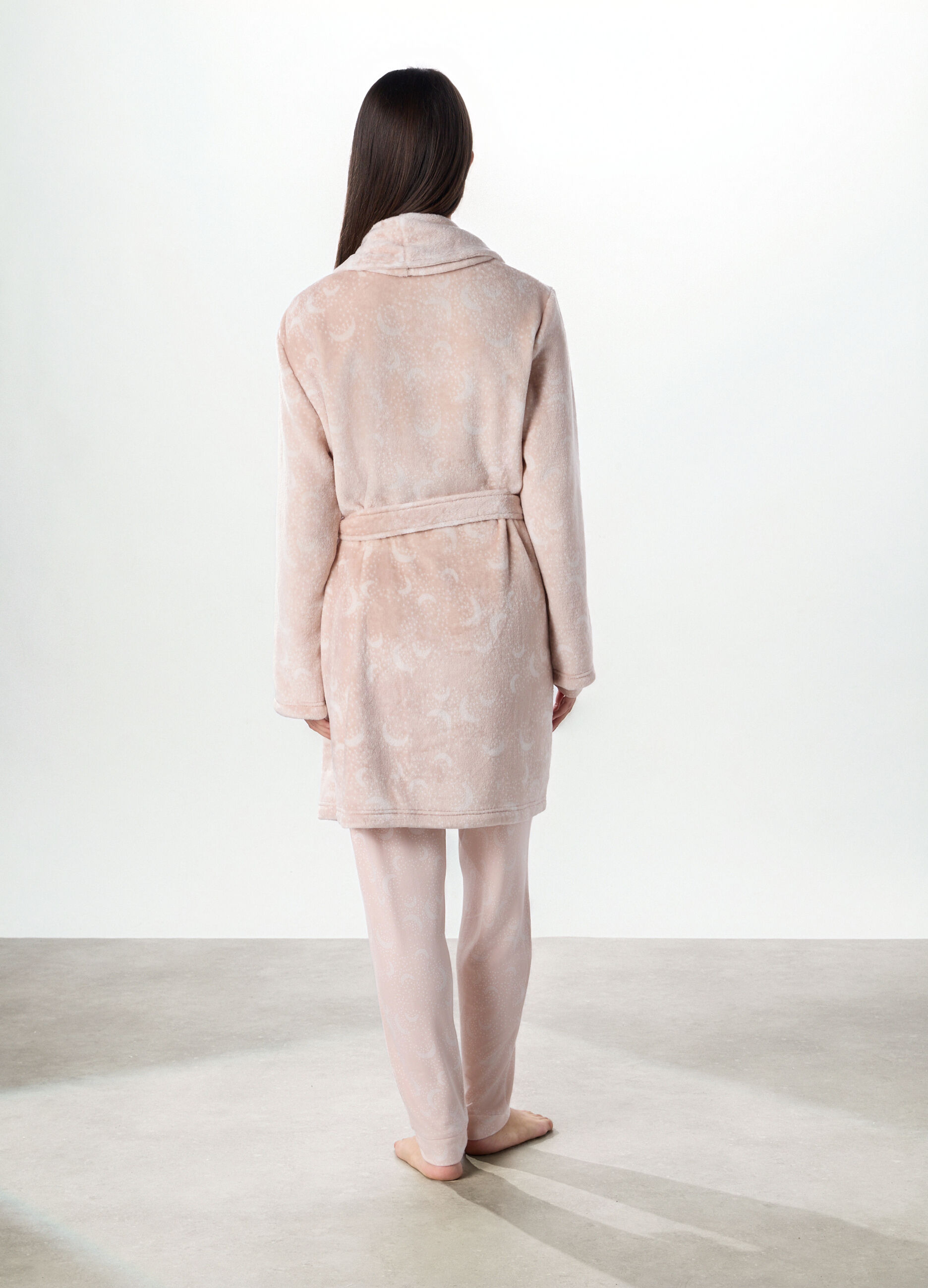 Vestaglia in coral fleece donna_1