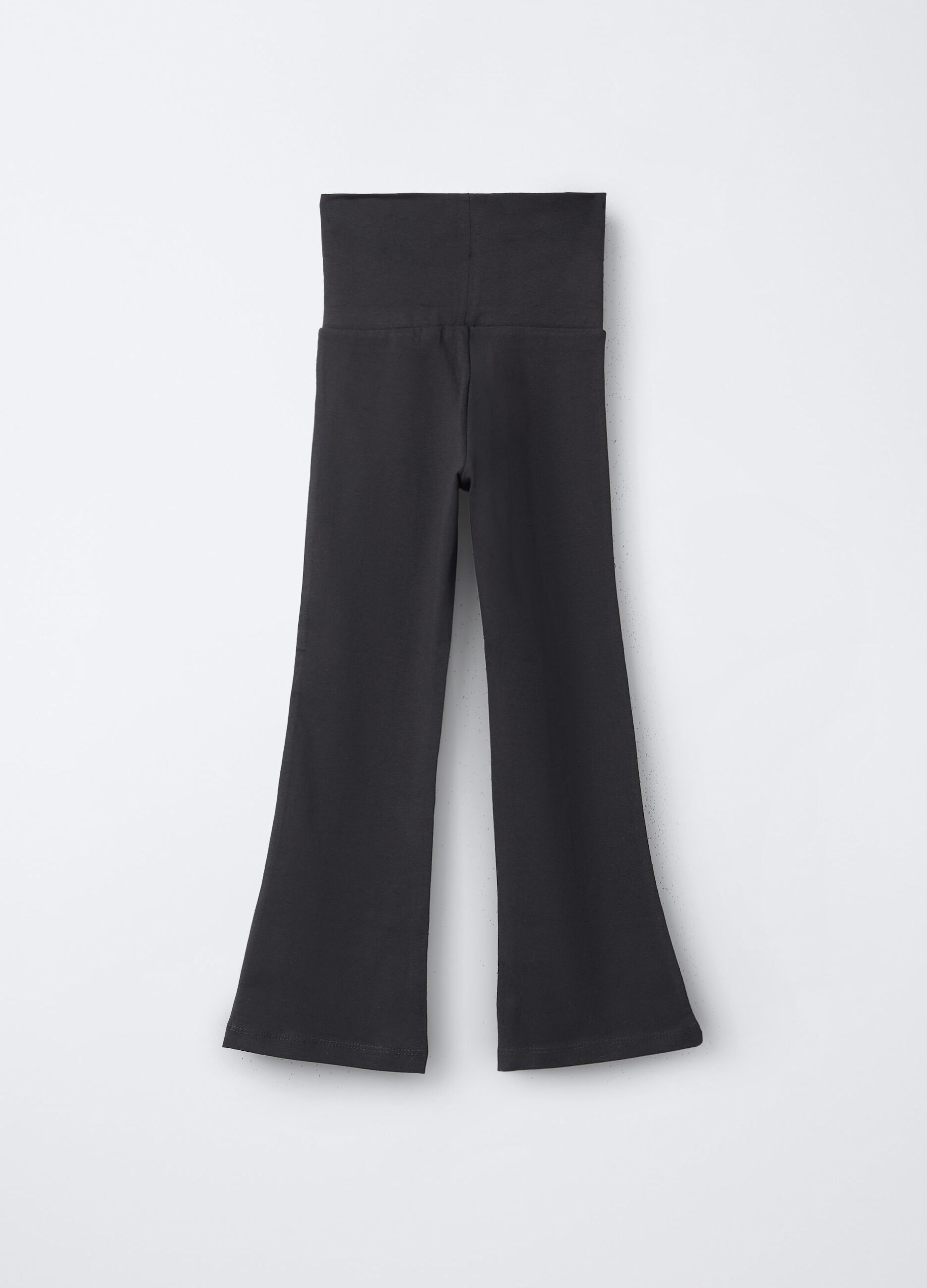 Leggings in jersey di cotone stretch Fit Regular bambina_1