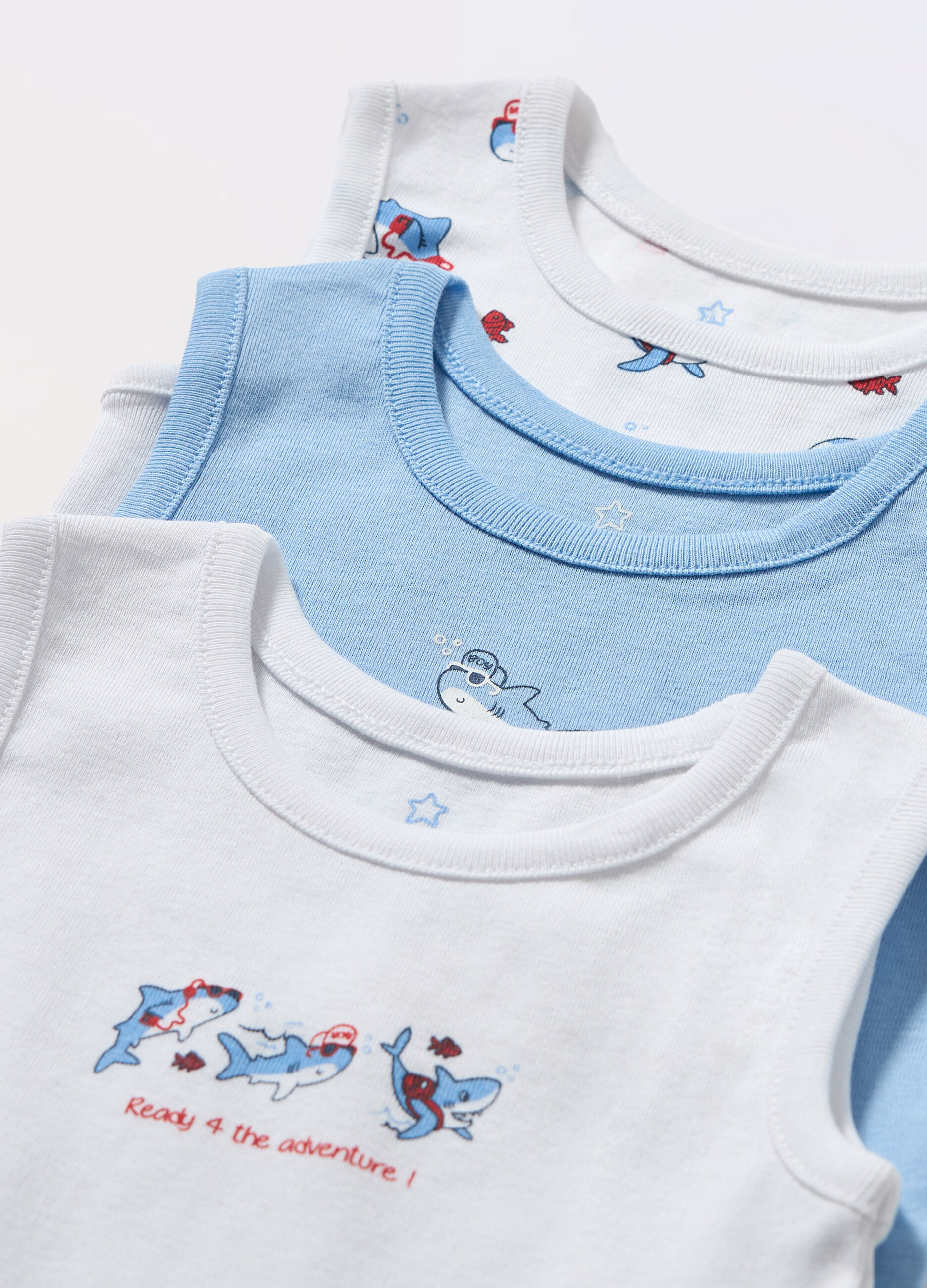 Pack 3 body in puro cotone neonato_1
