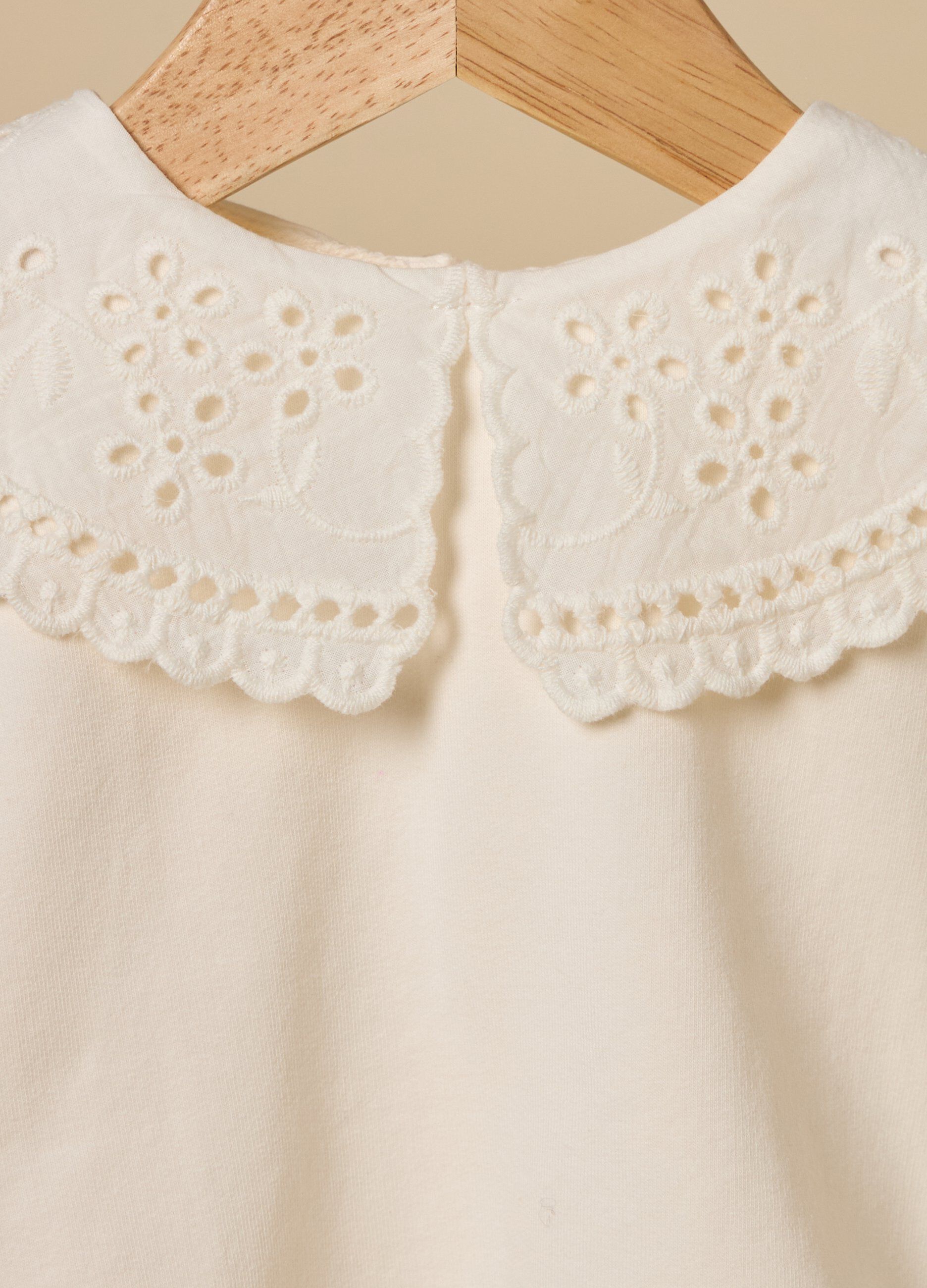 Felpa IANA in cotone stretch neonata_1