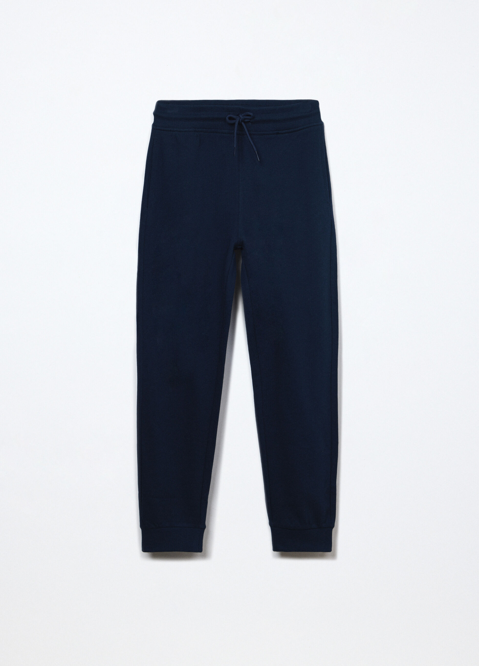 Jogger in french terry di puro cotone ragazzo_0
