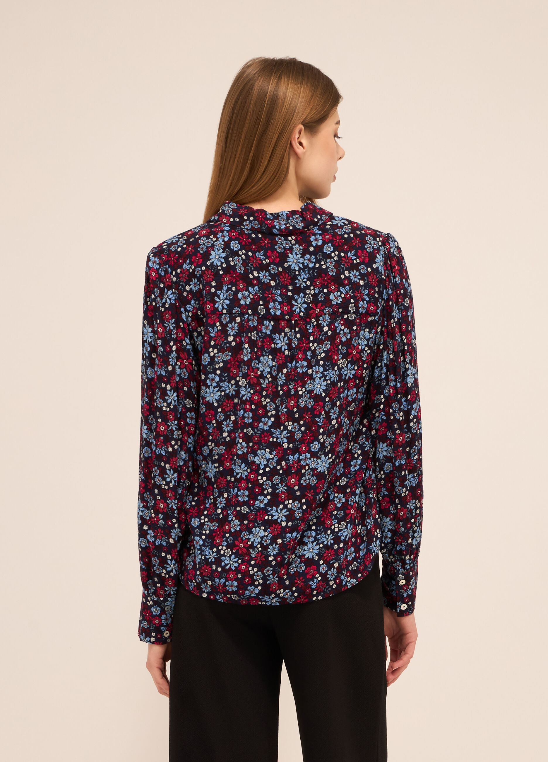 Camicia in pura viscosa donna_1