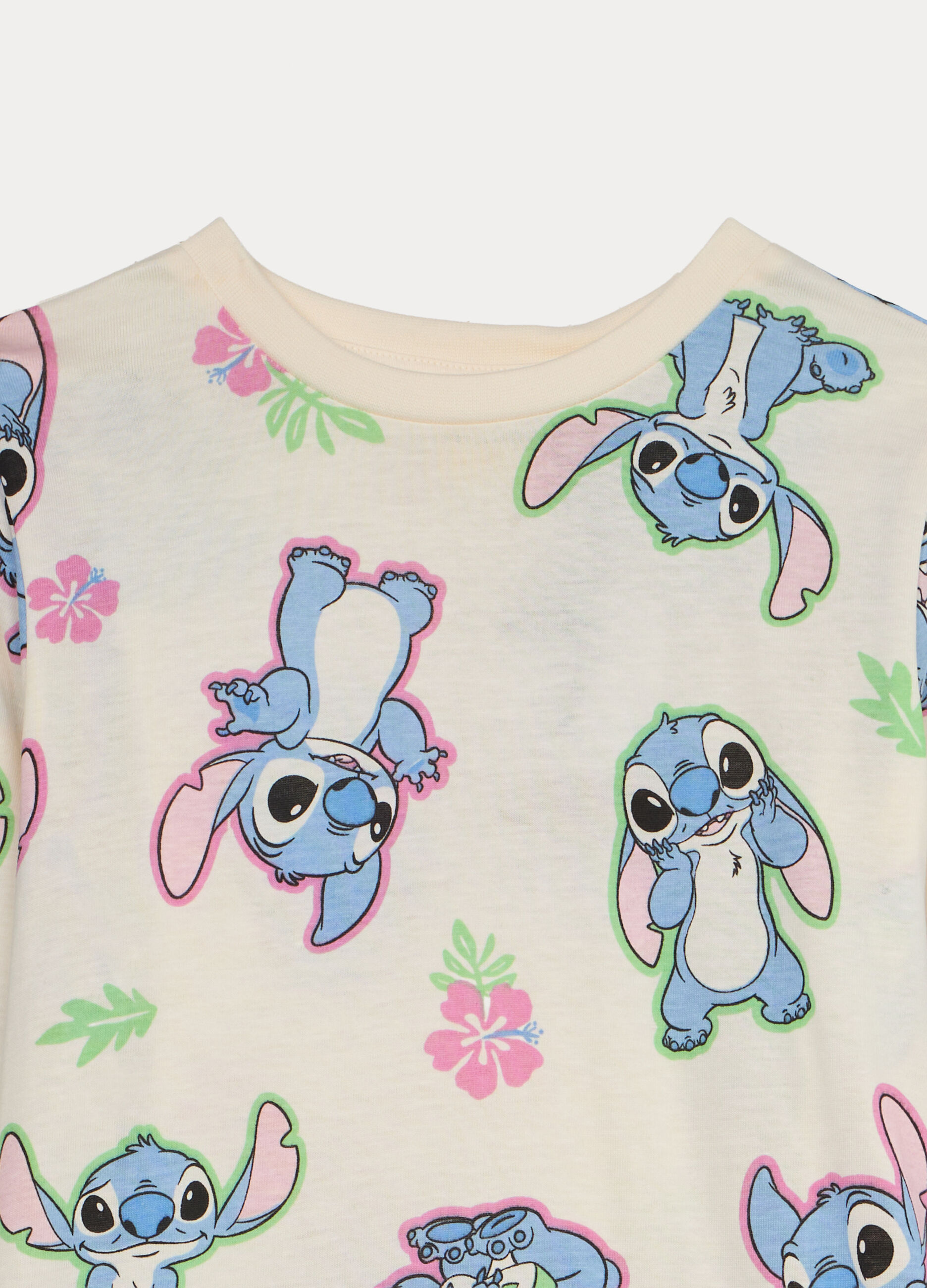 Set pigiama lungo Disney in jersey di puro cotone bambina_2