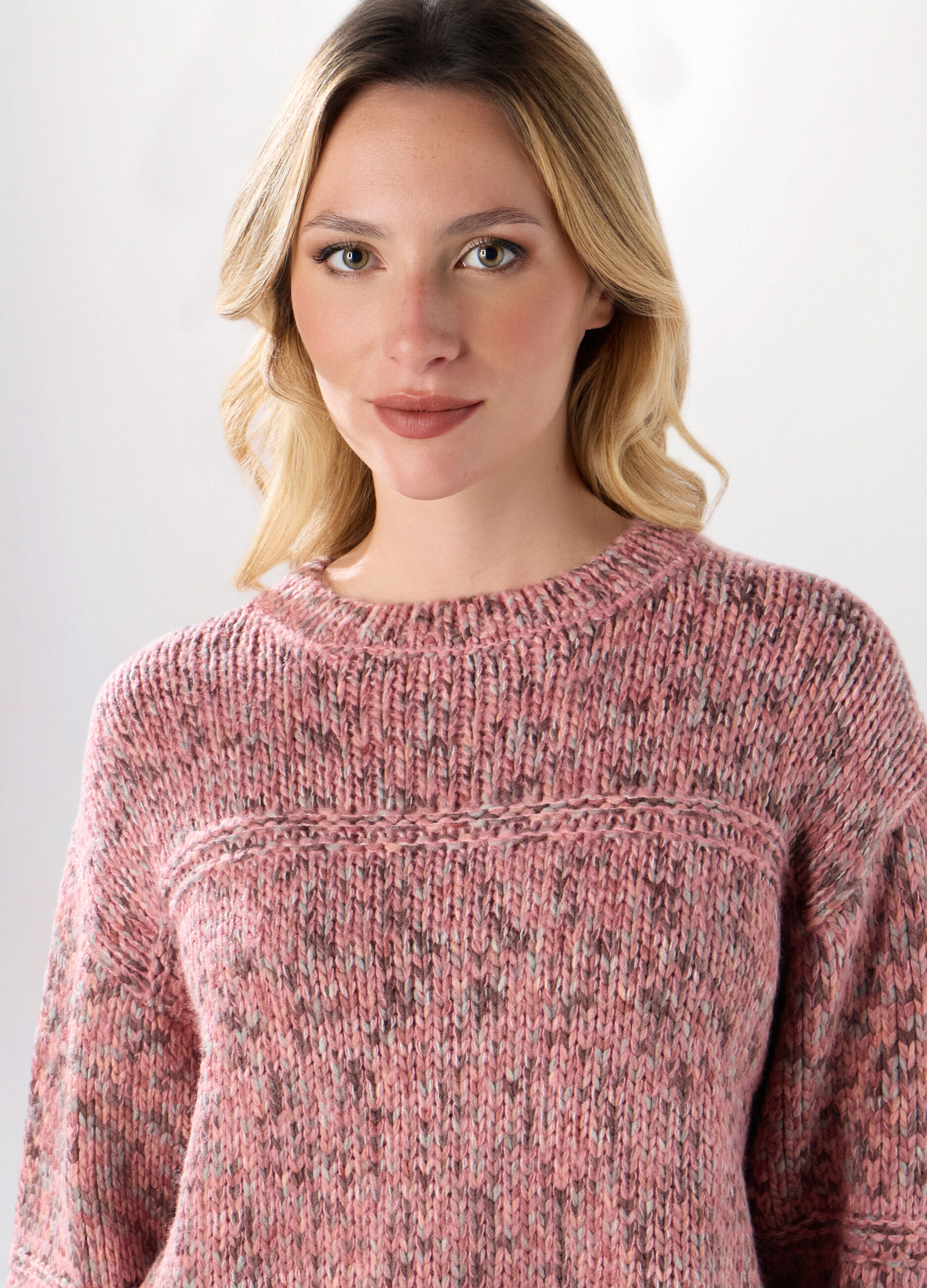 Pullover multicolor donna_2