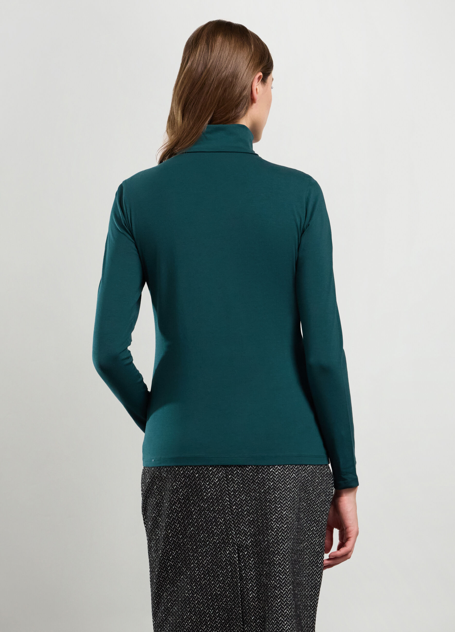 Lupetto in cotone stretch donna_1
