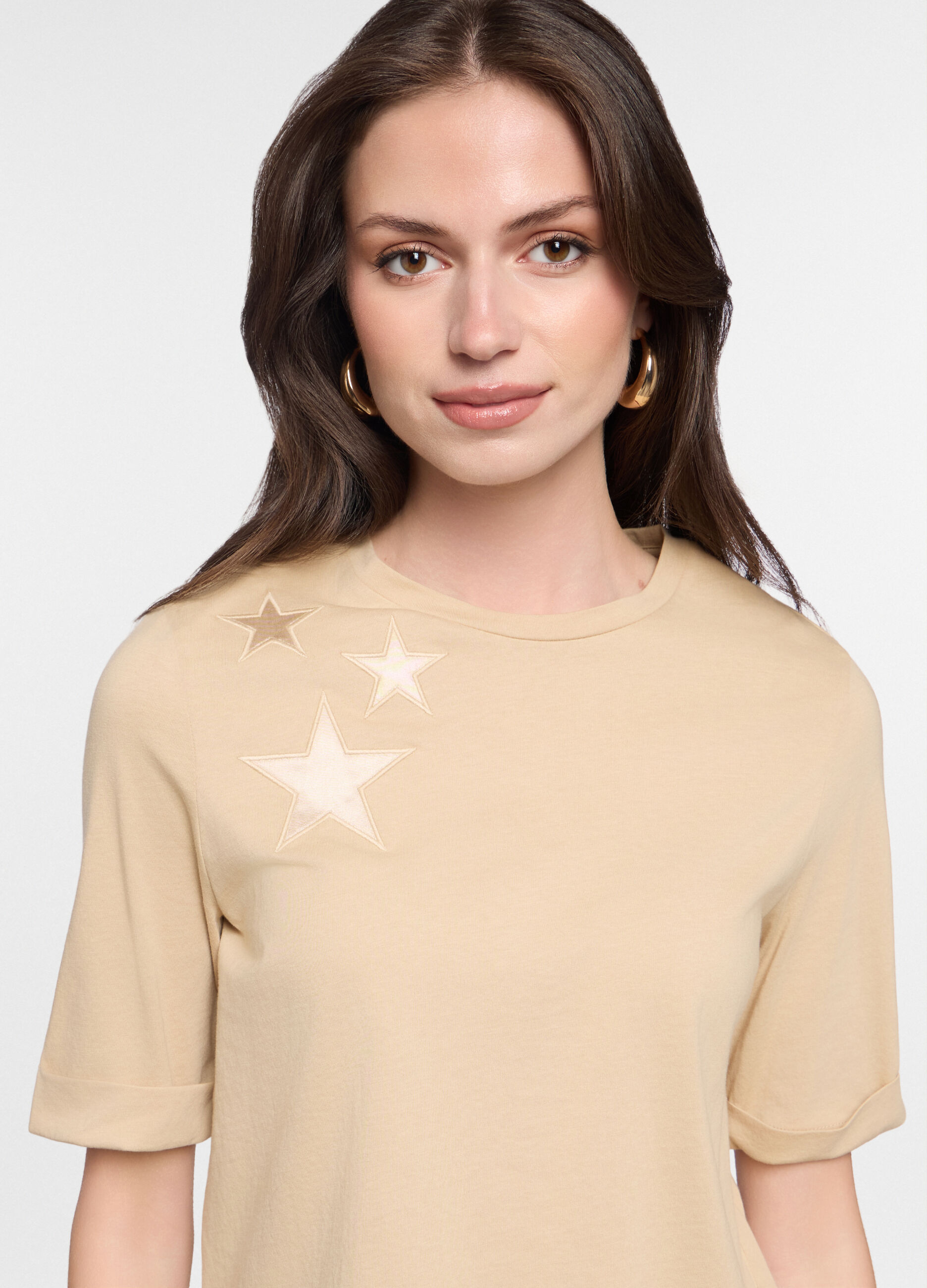 T-shirt girocollo donna_2