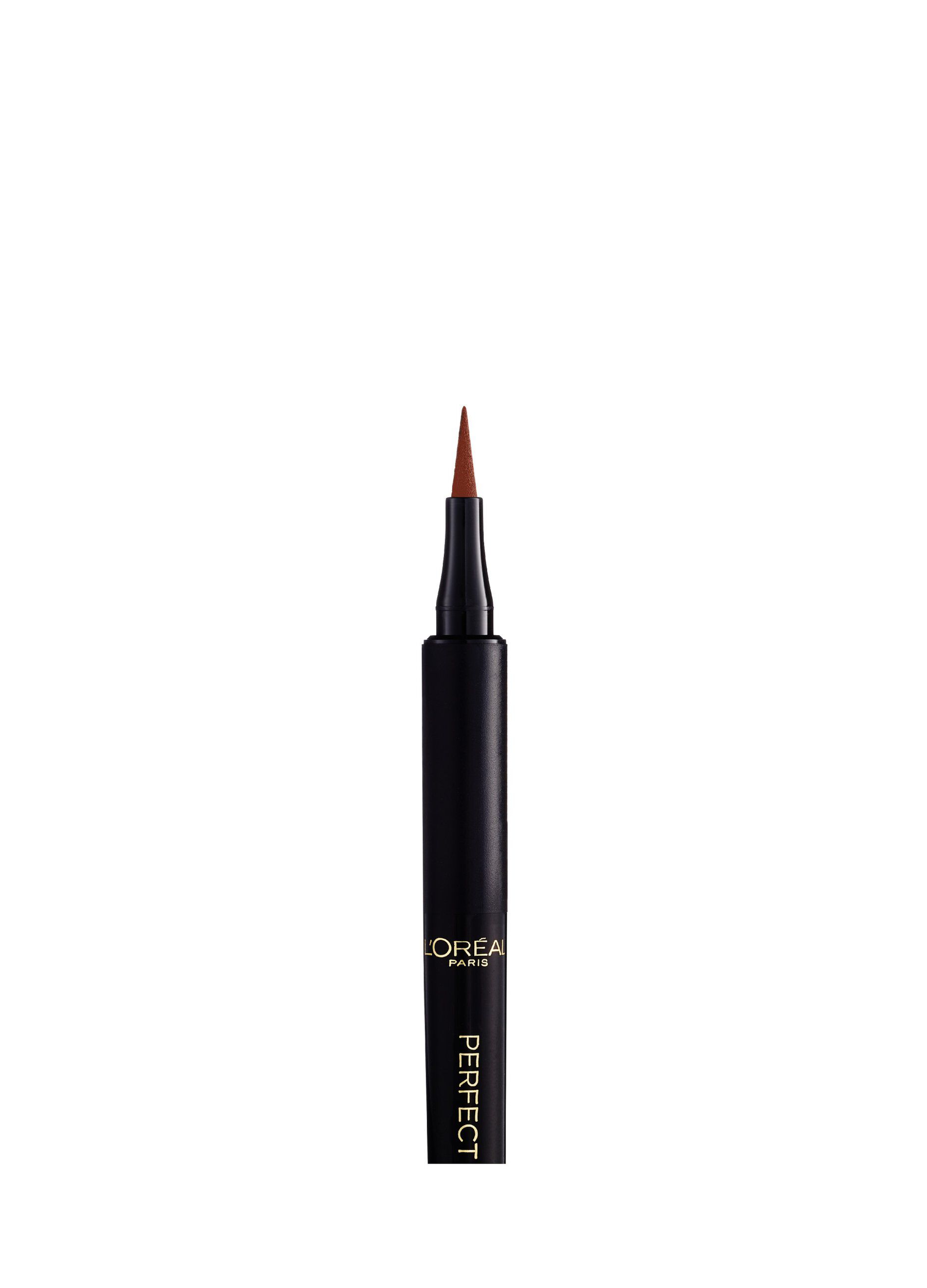 L'Oréal Paris Eyeliner in Penna Superliner Perfect Slim, Tratto Preciso, Tenuta Fino a 24H, Colore: Brown (03).