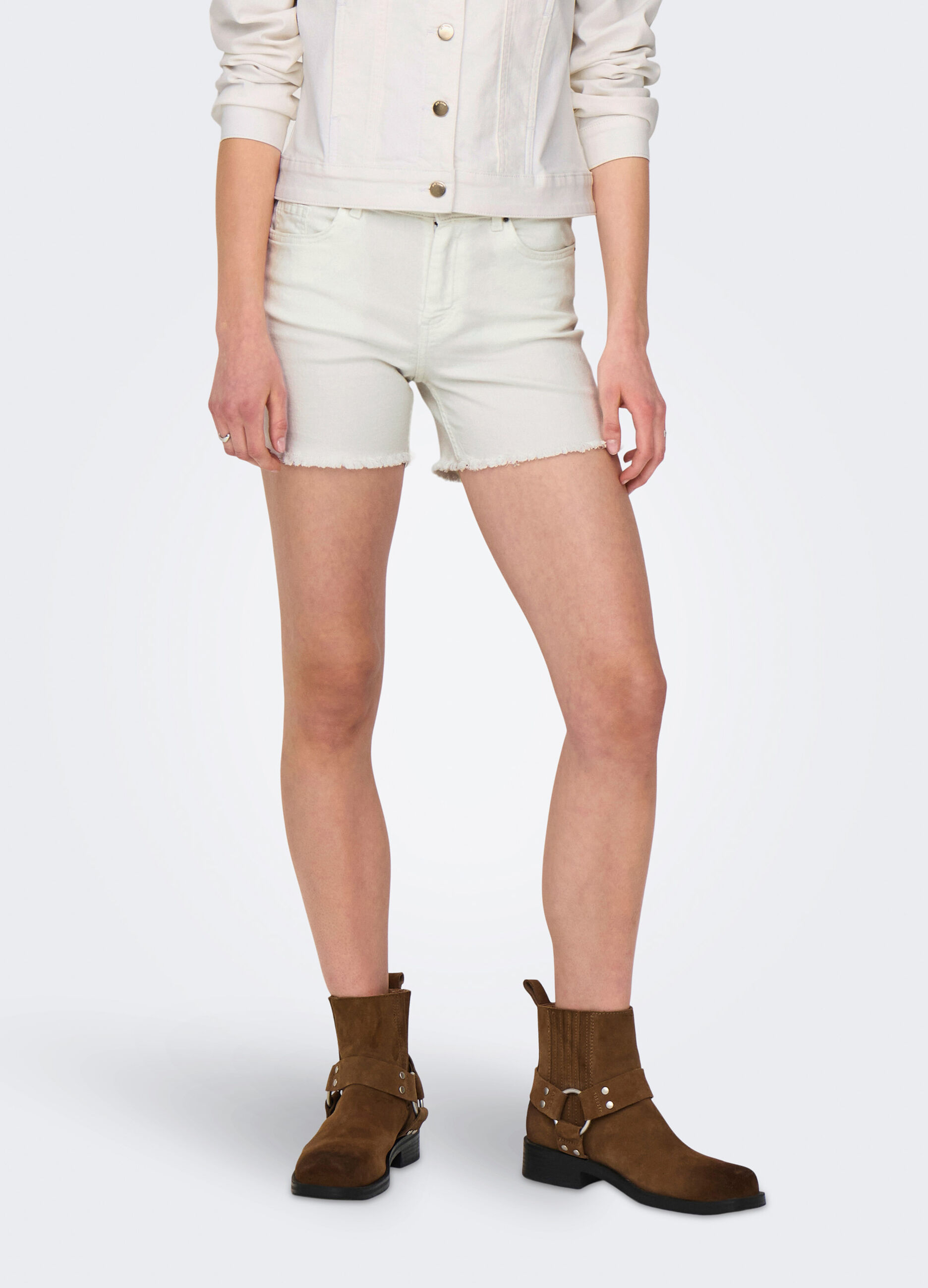 Shorts in denim donna_2