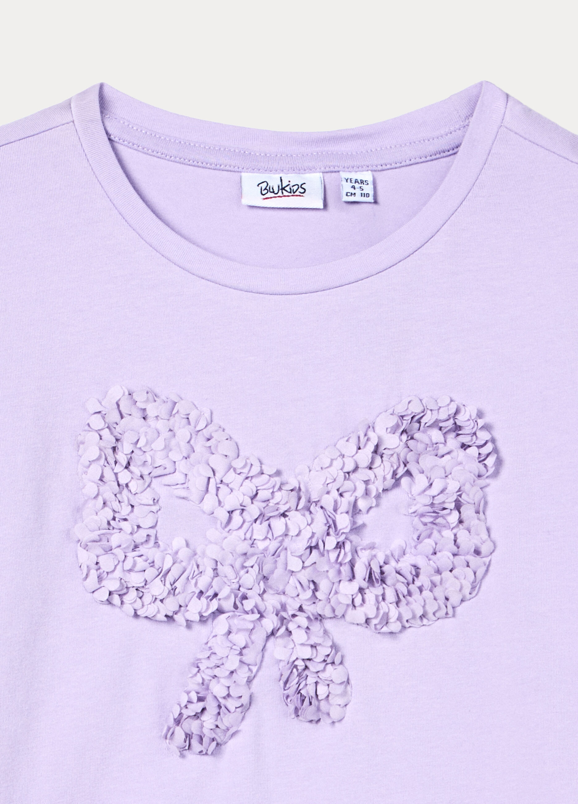 T-shirt in jersey di cotone stretch bambina_2