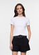 T-shirt girocollo stretch donna_0