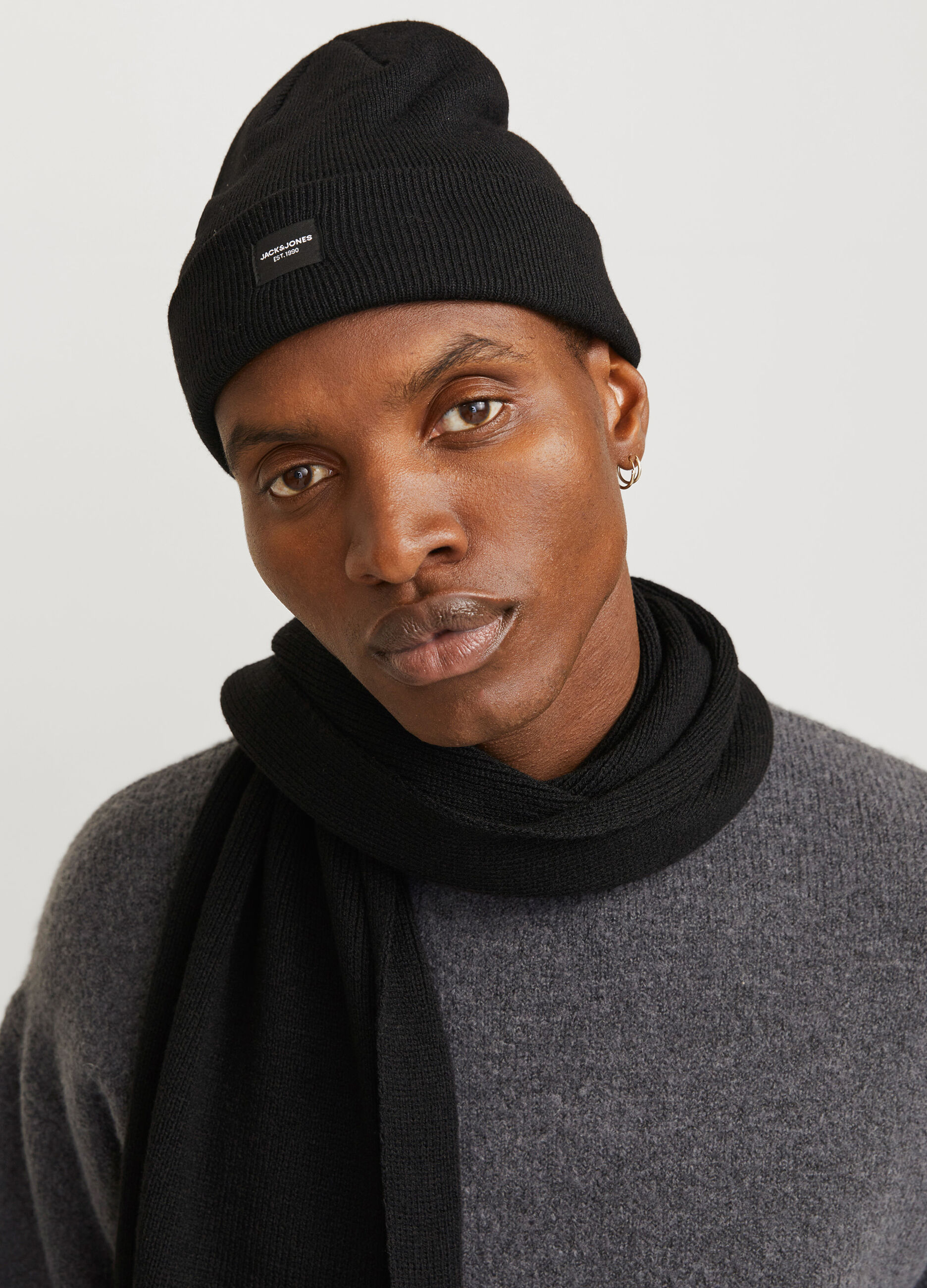 Sciarpa a maglia uomo_1