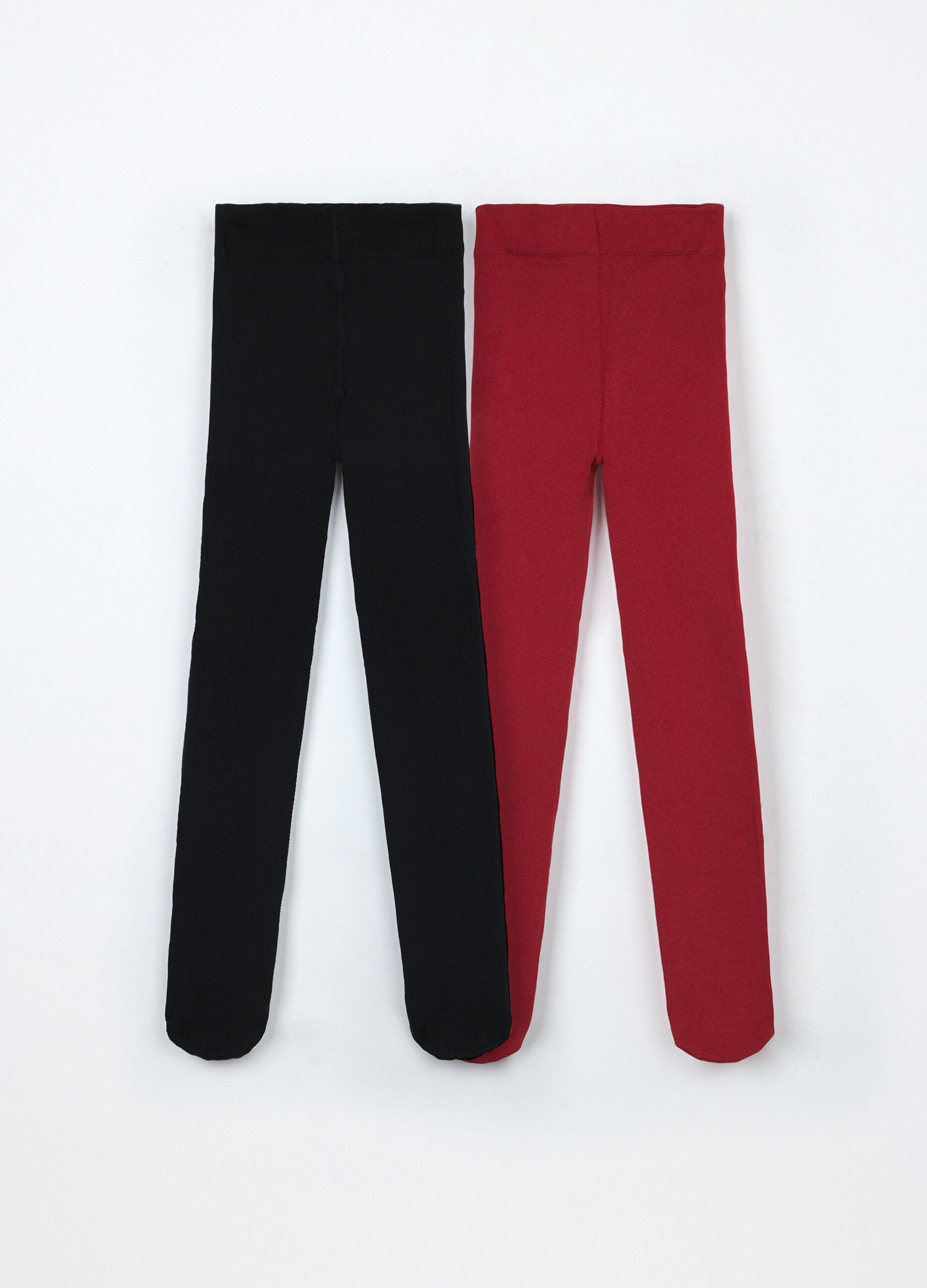 Pack 2 calze collant in microfibra Made in Italy bambina_0